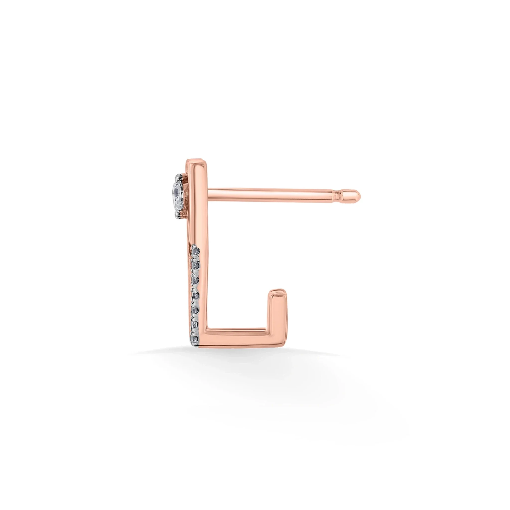 Seven Up Abstract Bar Earrings - Image 4