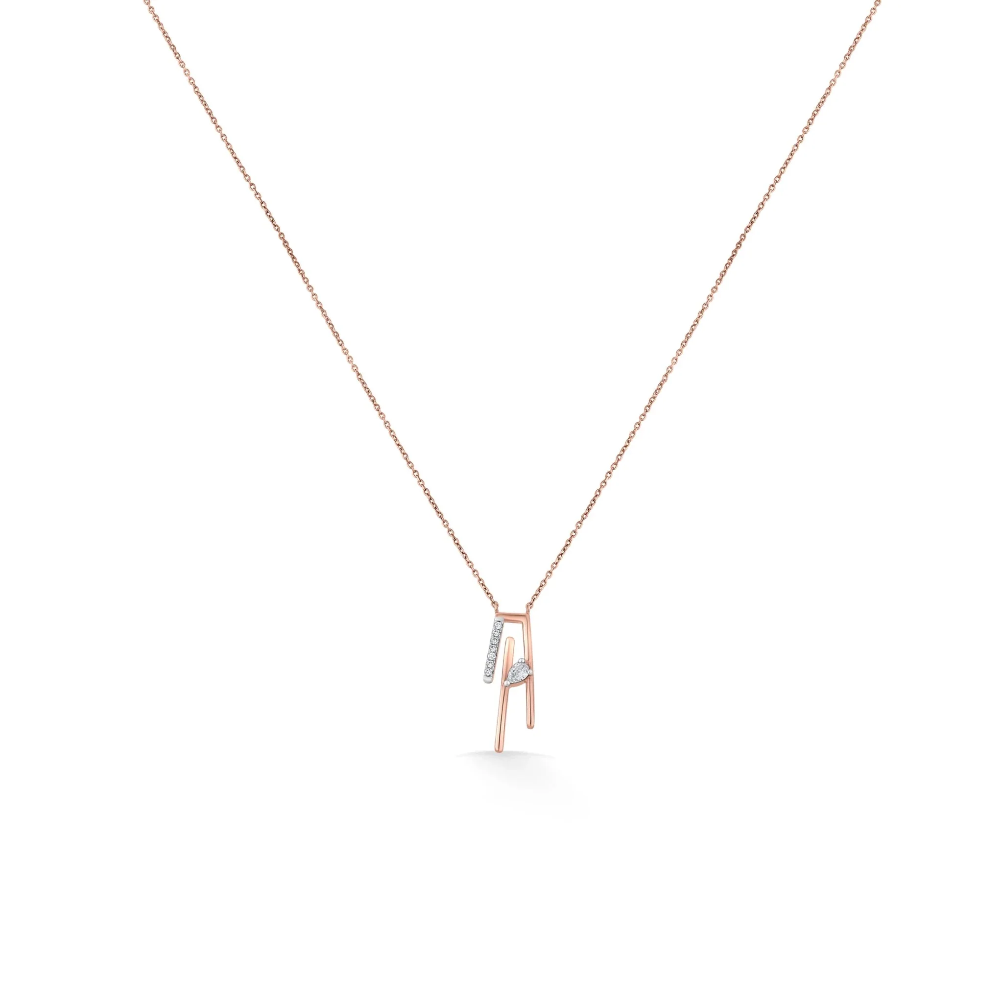 Seven Up Abstract Tri Bar Pendant - Image 3