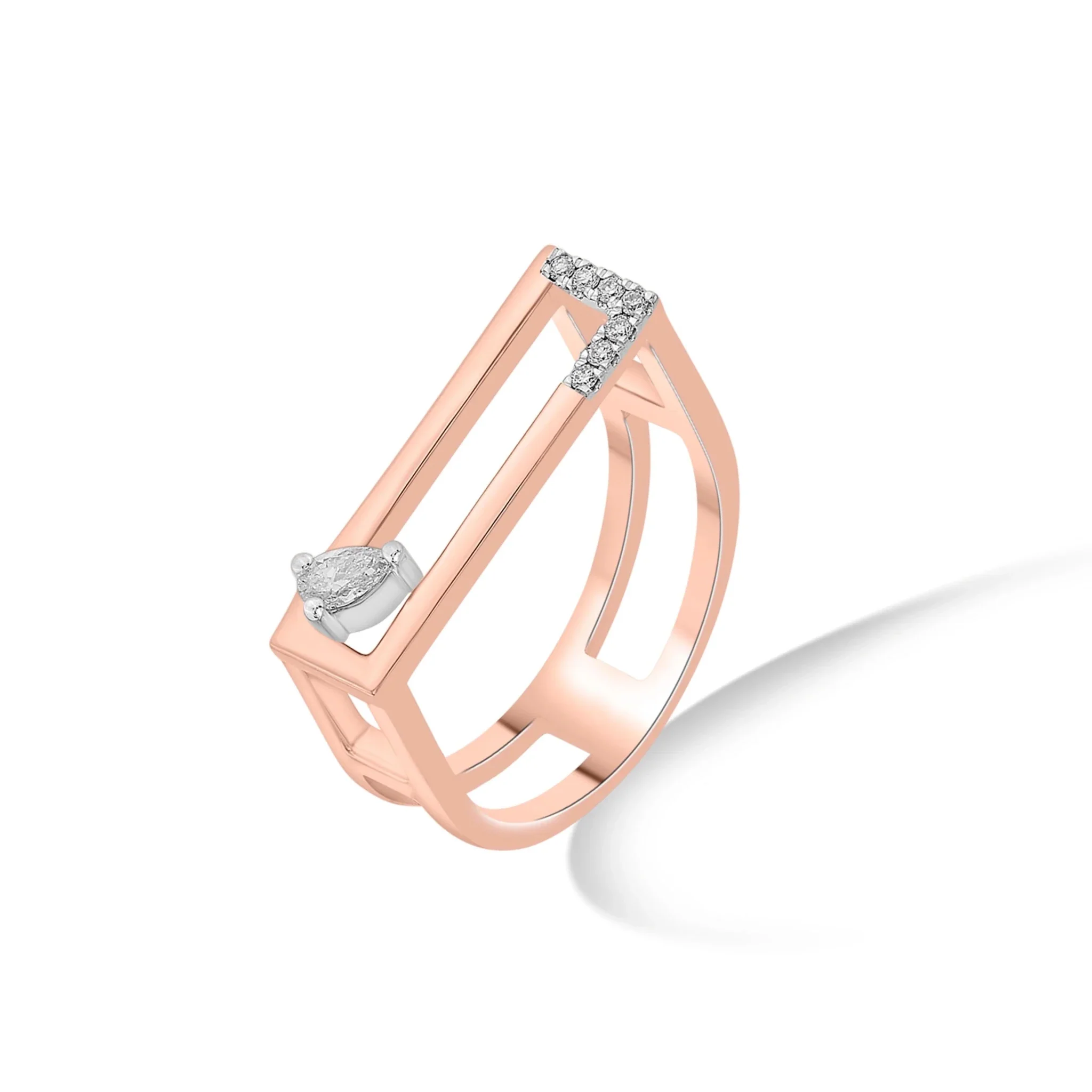 Seven Up Rectilinear Ring