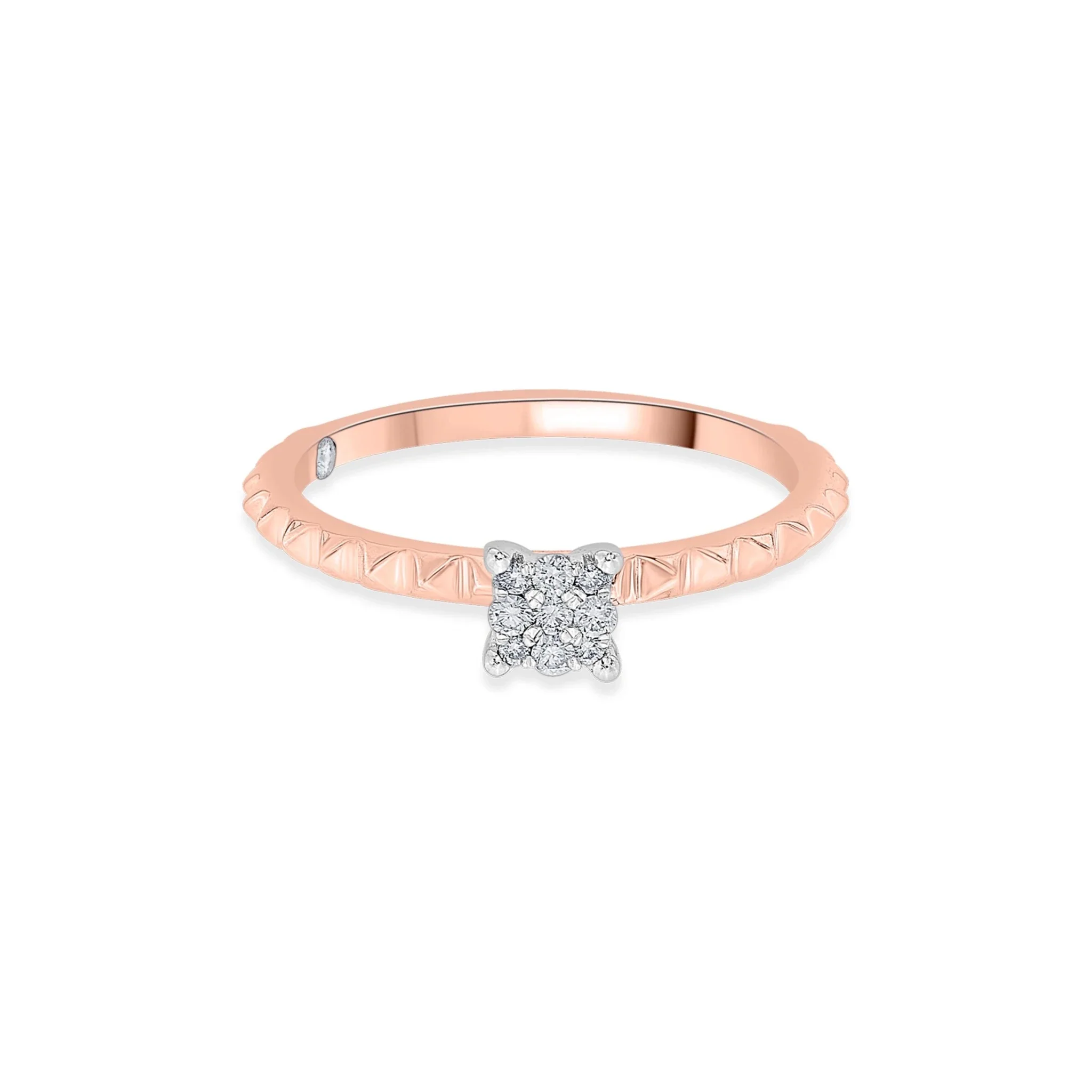 Soiree Crimson Blaze Diamond Ring - Image 3