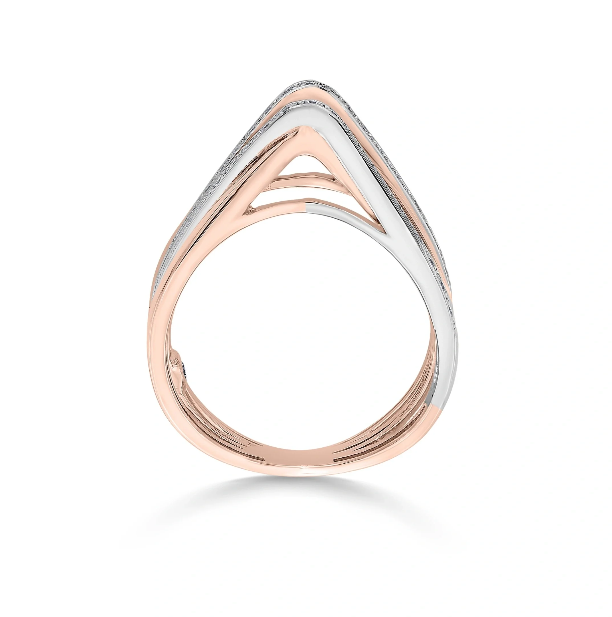 Soiree Crisscross Radiance Ring - Image 5