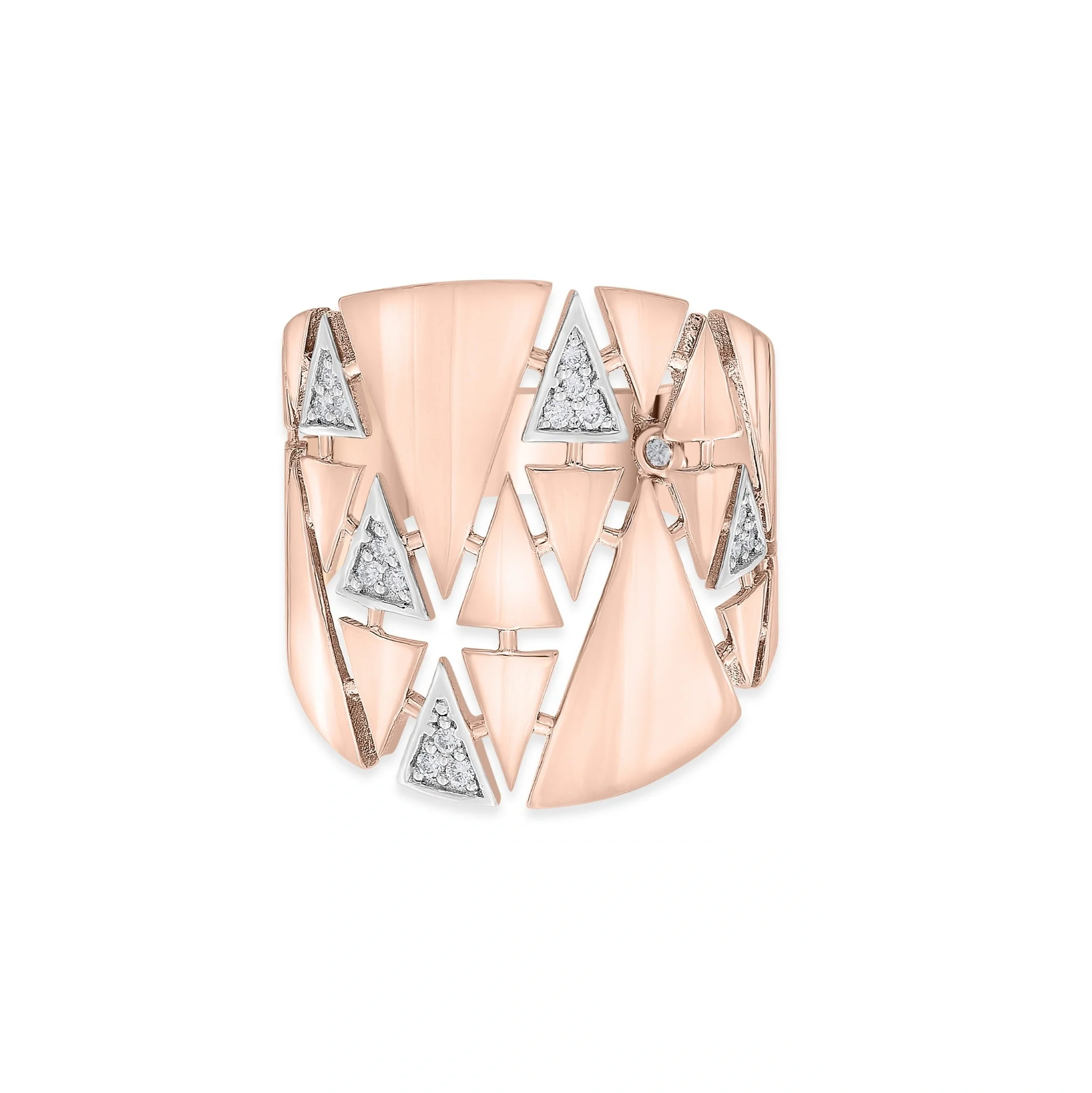 Soiree GeoGleam Statement Ring - Image 3