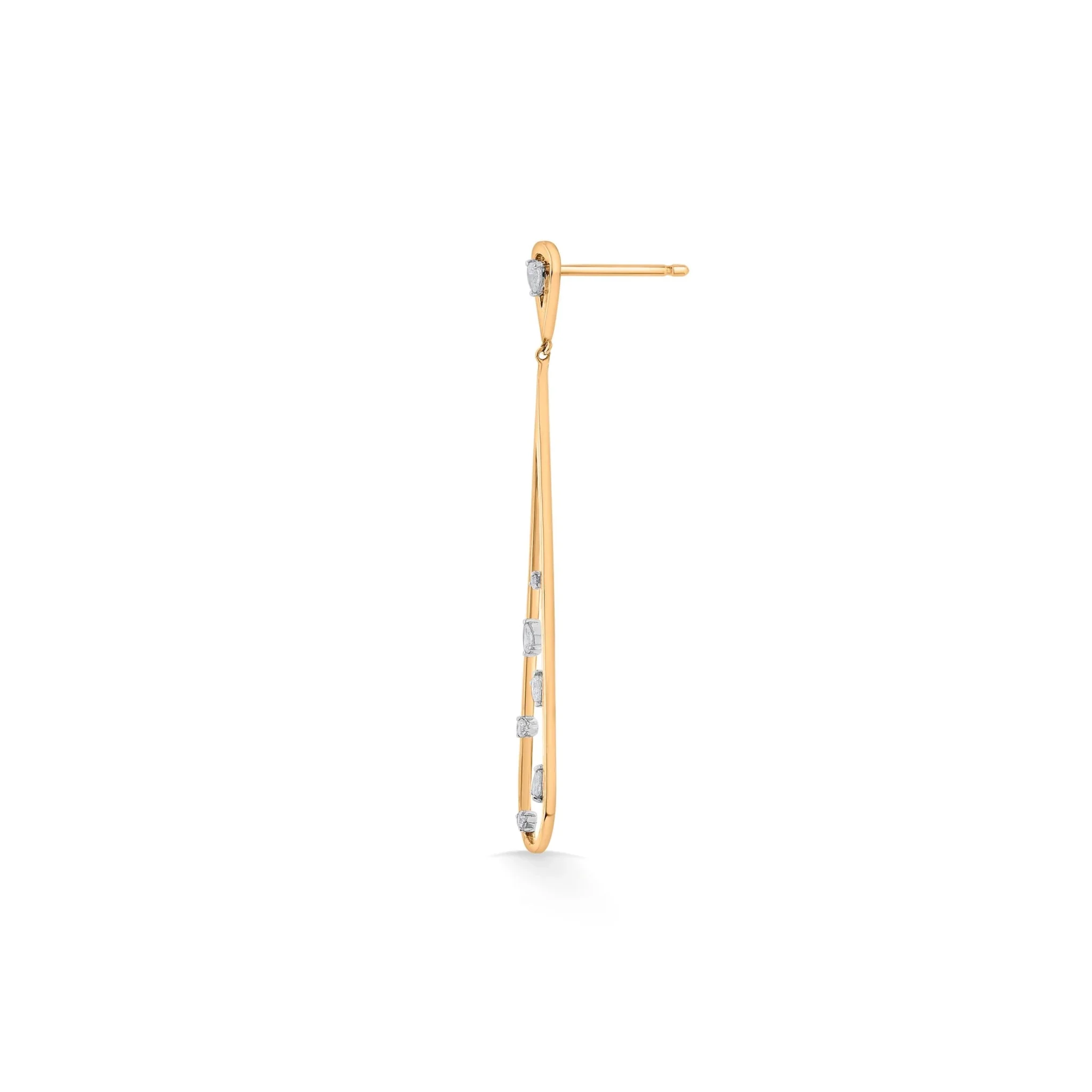 Soiree Glace RainDrop Dangle Earrings - Image 4