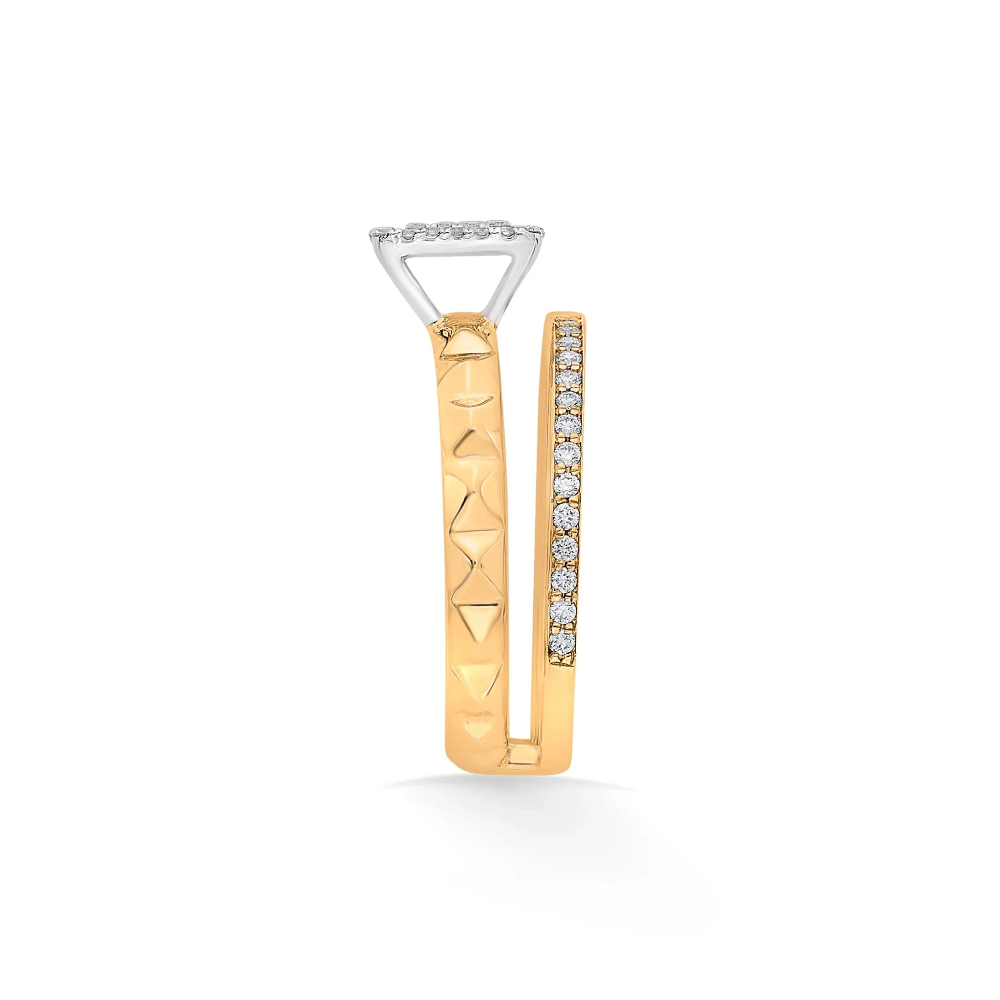 Soiree Glam Grid Icon Ring - Image 5