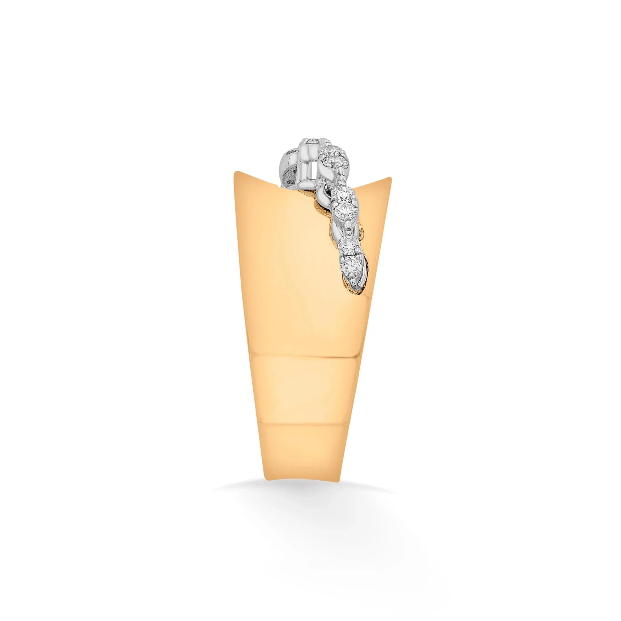 Soiree Rose Swagger Curve Ring - Image 5
