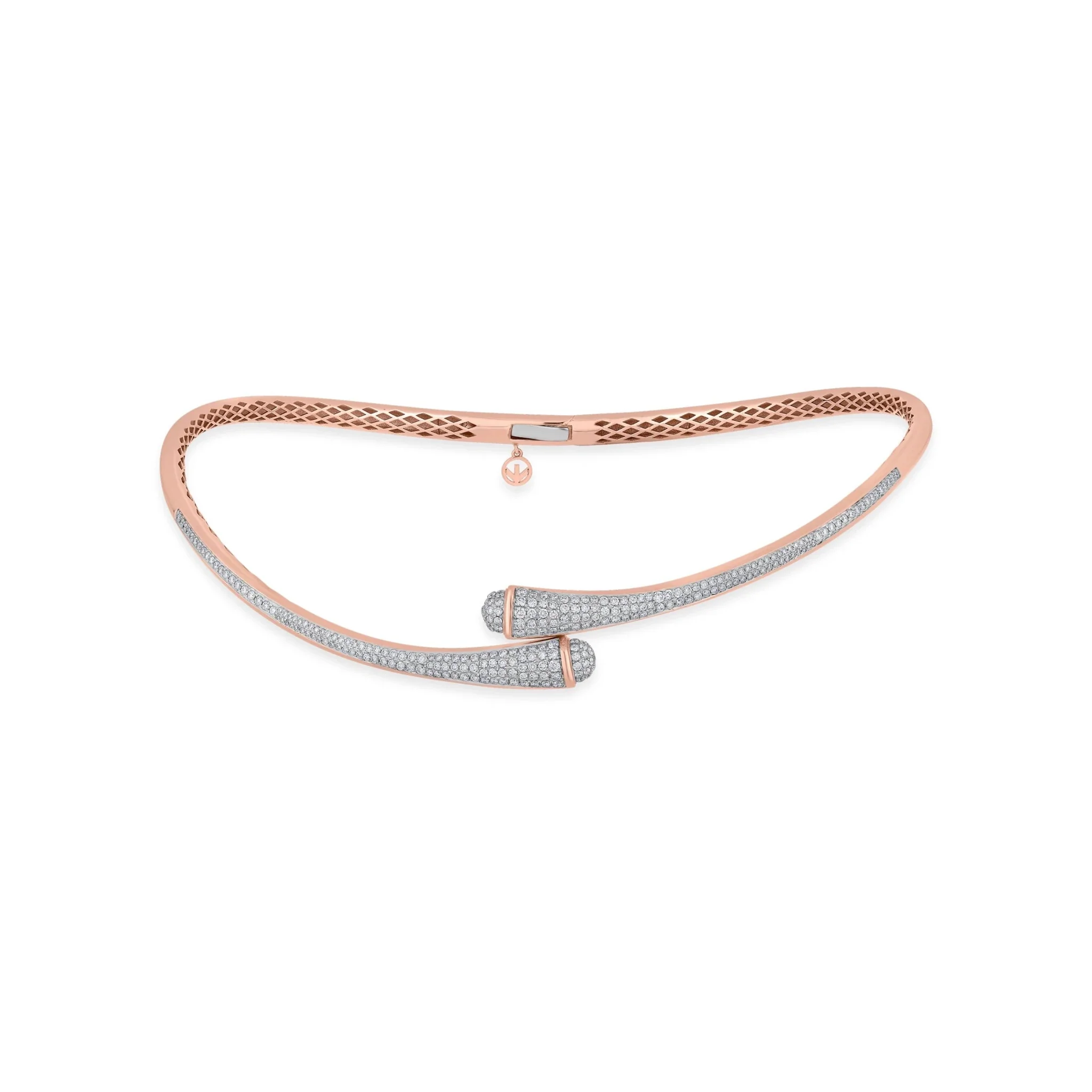 Soiree Serpente Diamond Blade Collar - Image 2