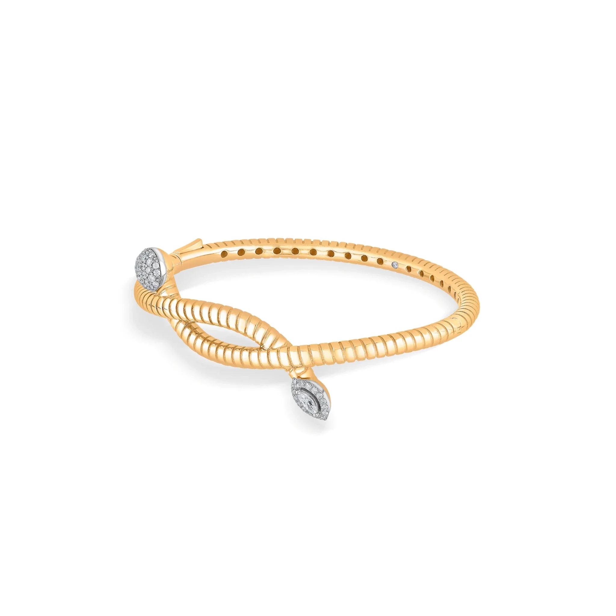 Soiree Sonic Twist Diamond Bracelet - Image 3