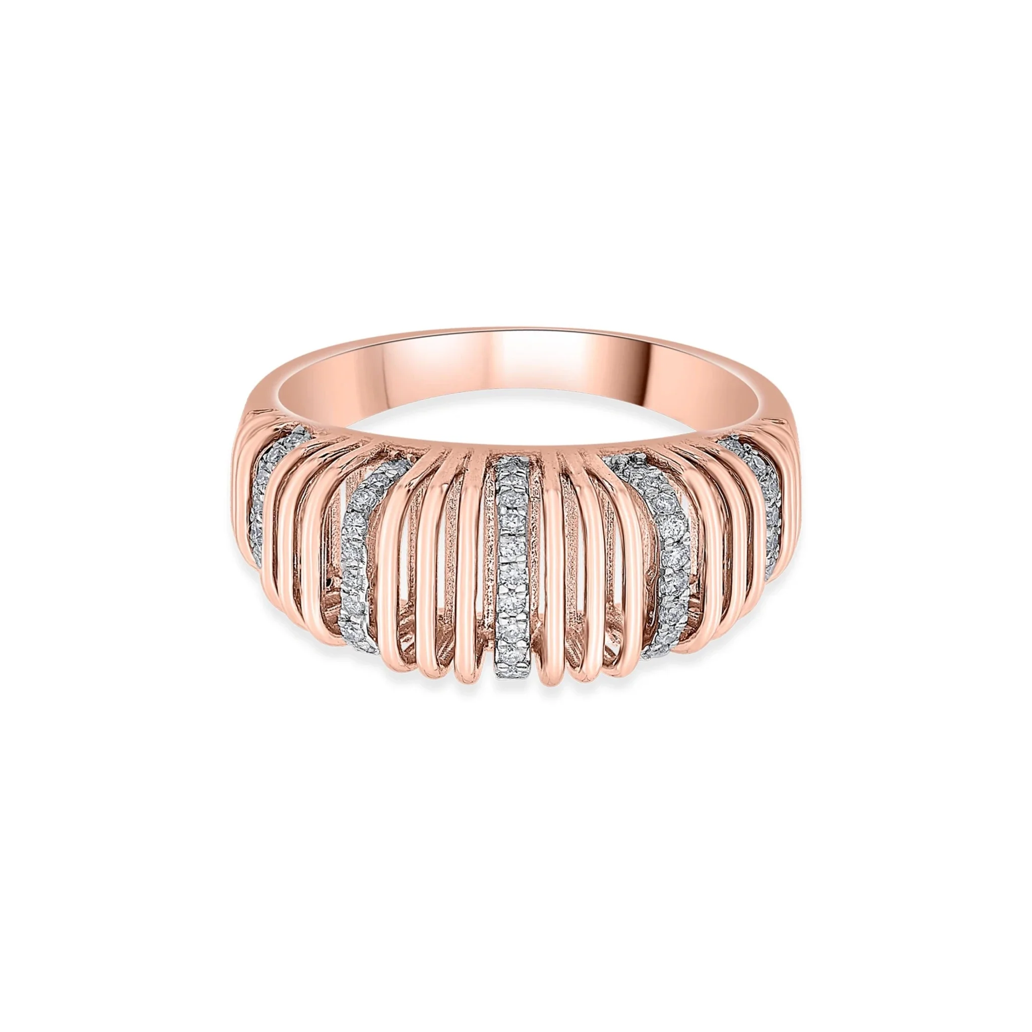 Soiree Strata Layered Luxury Ring - Image 3