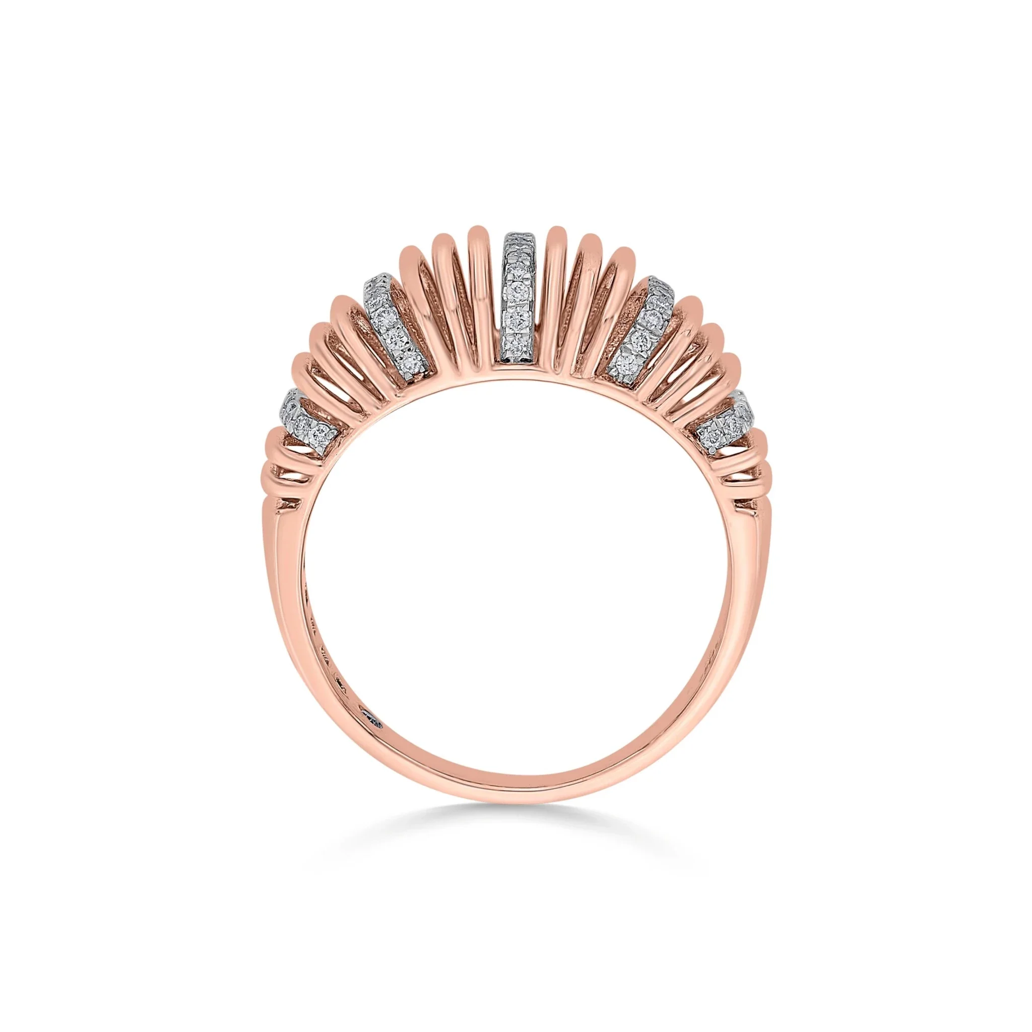 Soiree Strata Layered Luxury Ring - Image 4