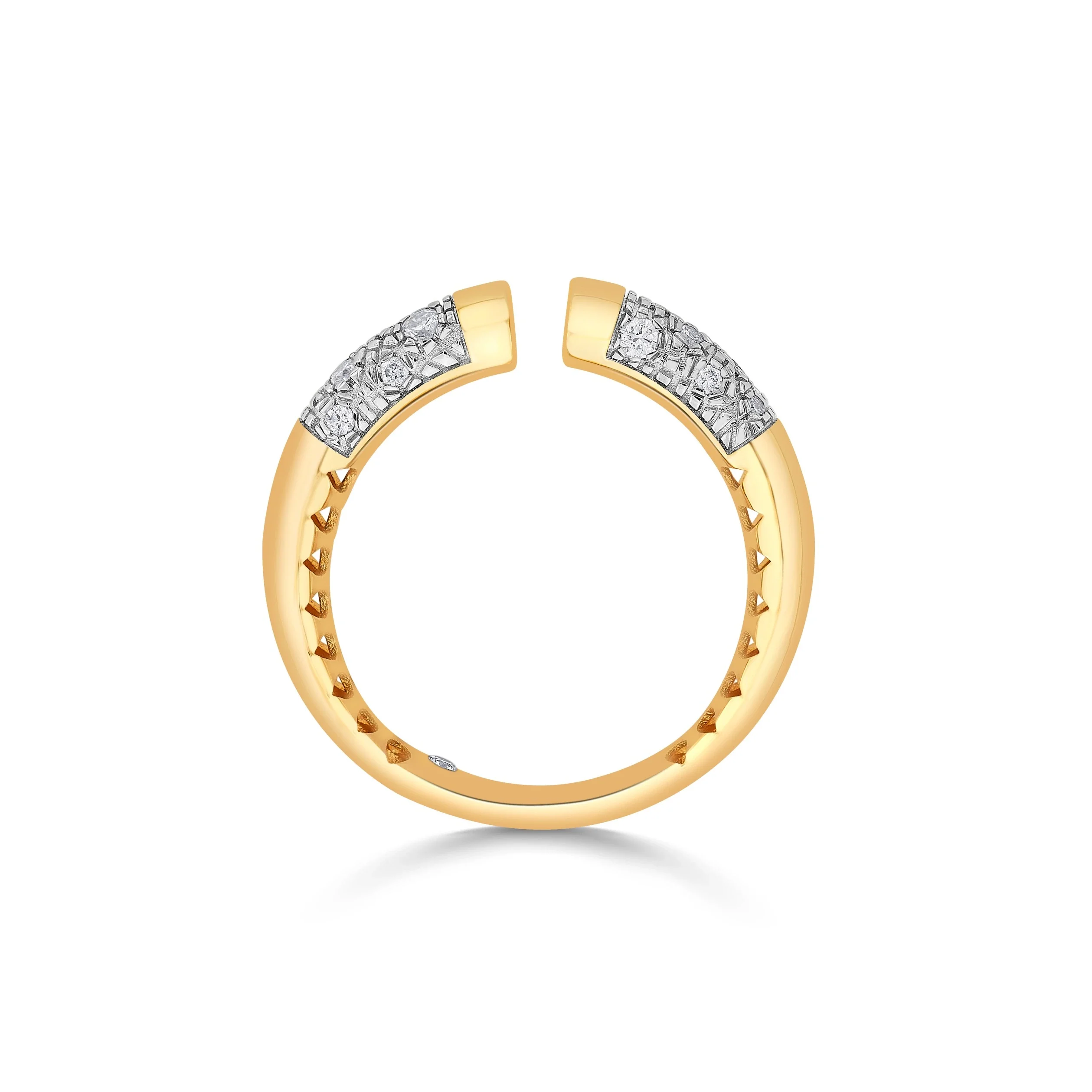 Soiree Textura Shine Statement Ring - Image 4