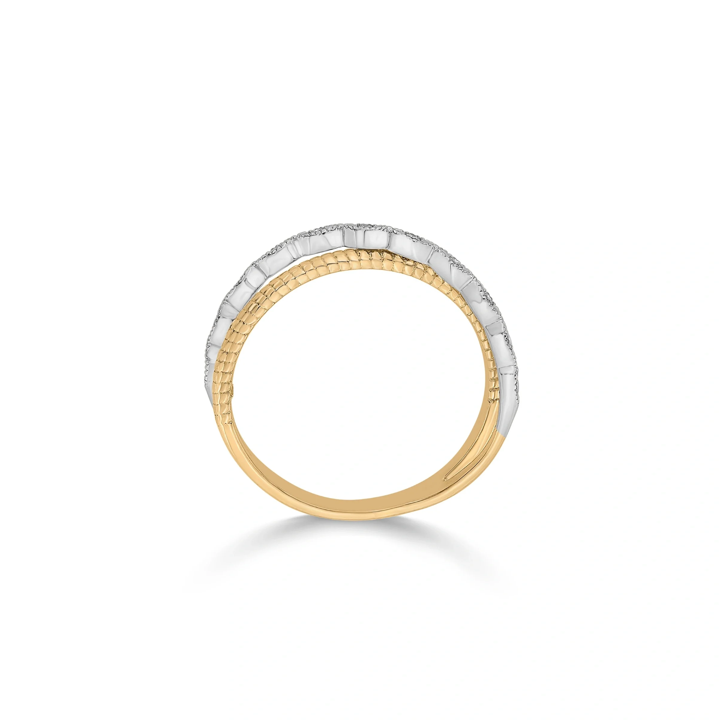 Soiree Twine Spark Elegance Ring - Image 4