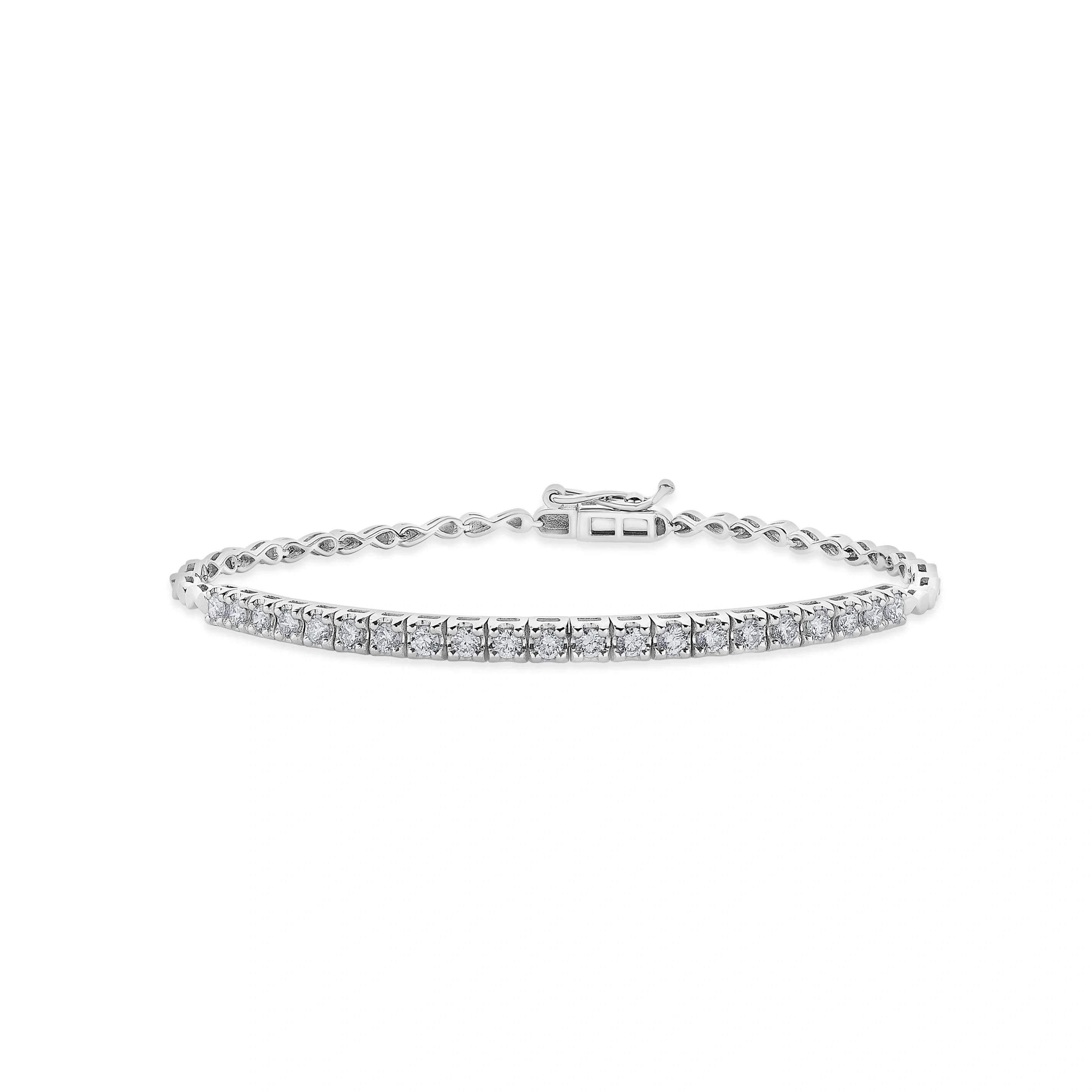 Solitaire Arctic Gleam Bracelet