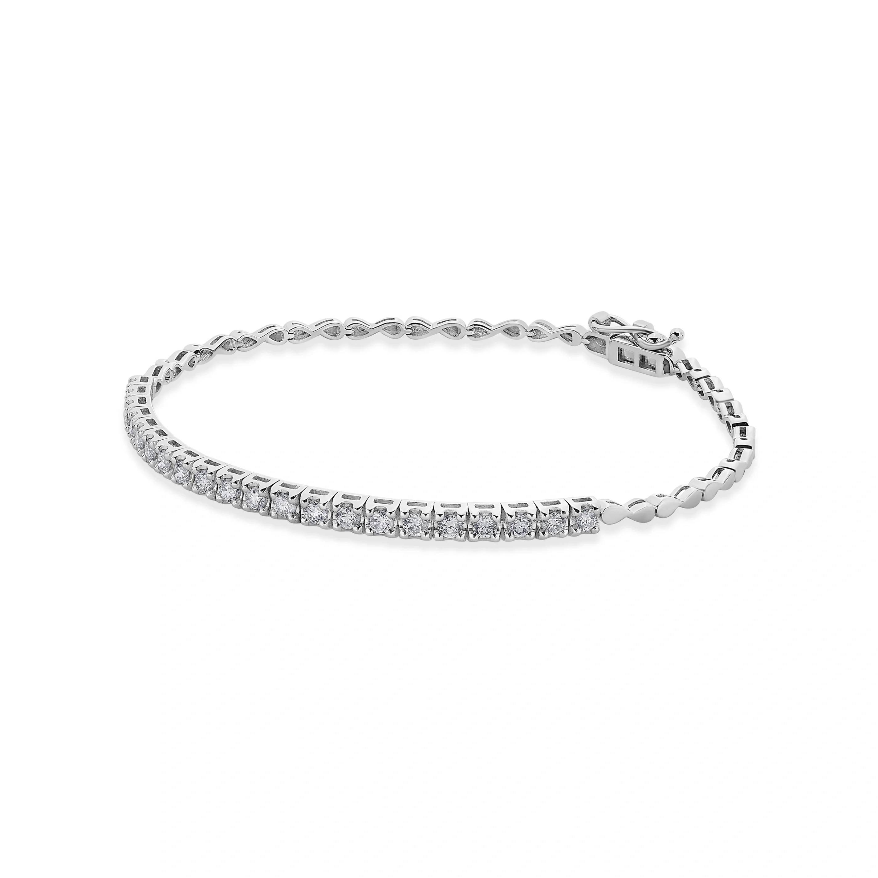 Solitaire Arctic Gleam Bracelet - Image 3