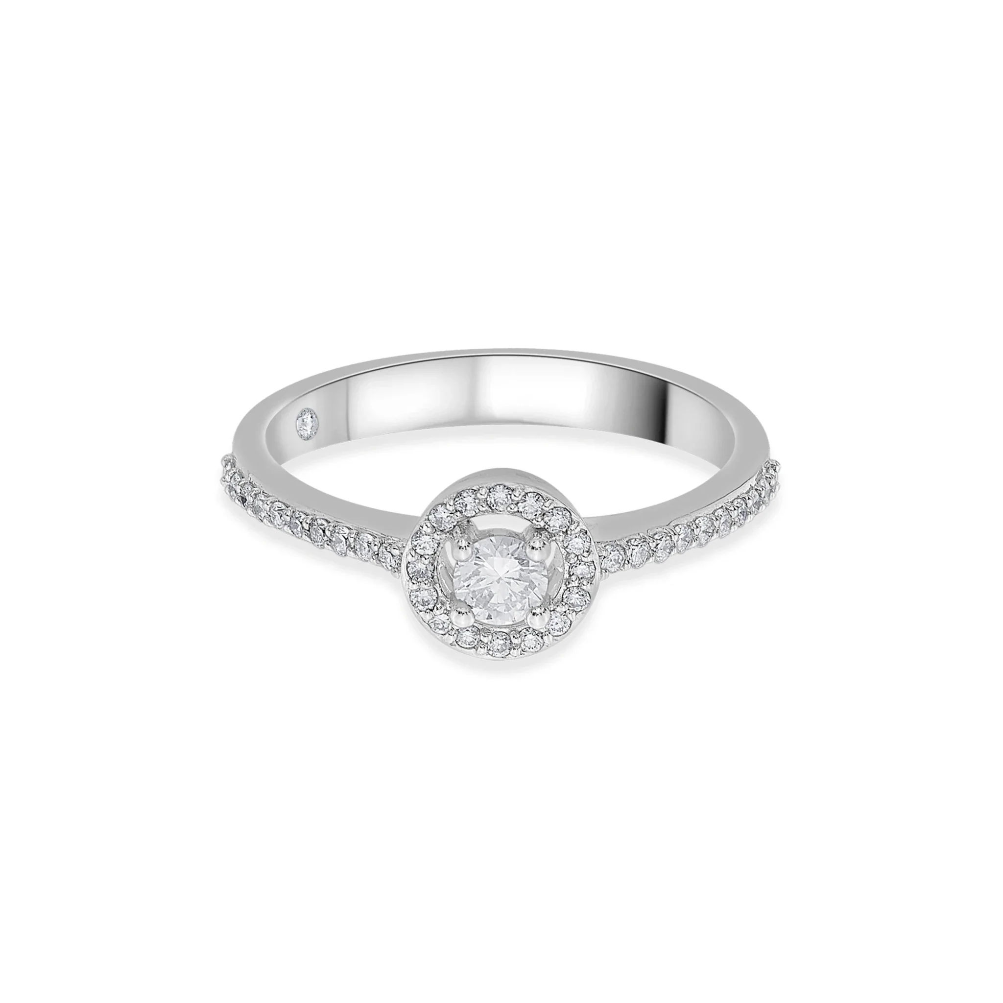 Solitaire Circular Starlight Spark Ring - Image 3