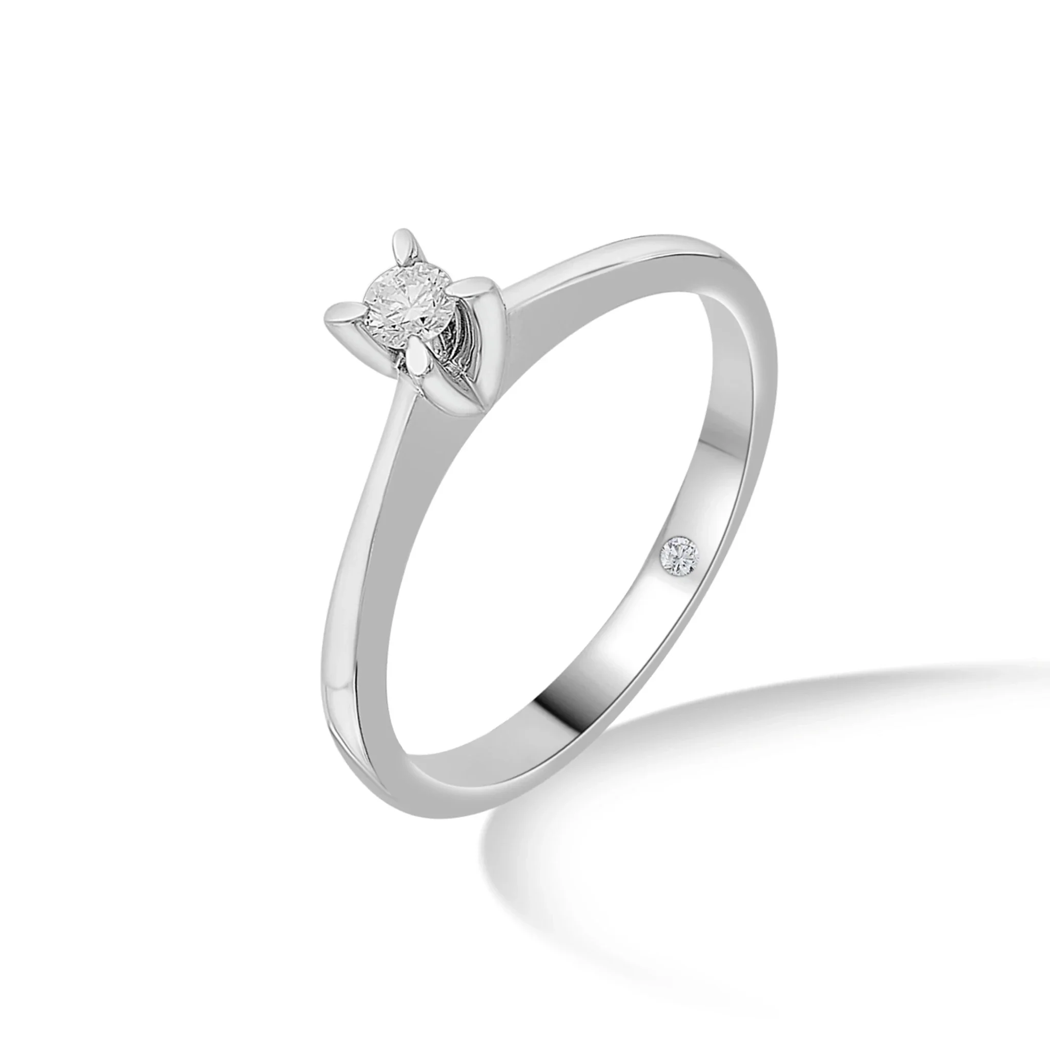 Solitaire Classic Solitaire Ring