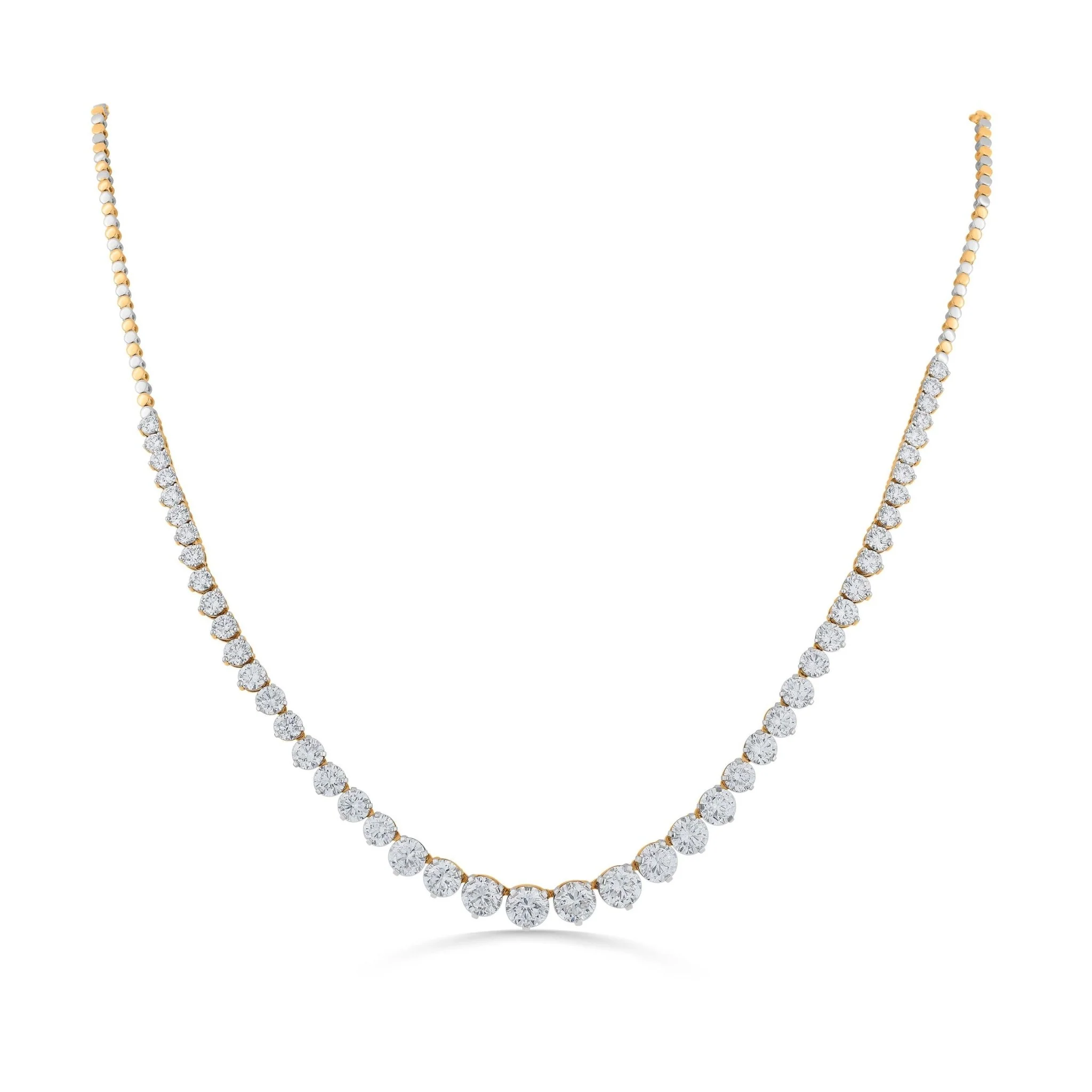 Solitaire Crescendo of Light Necklace