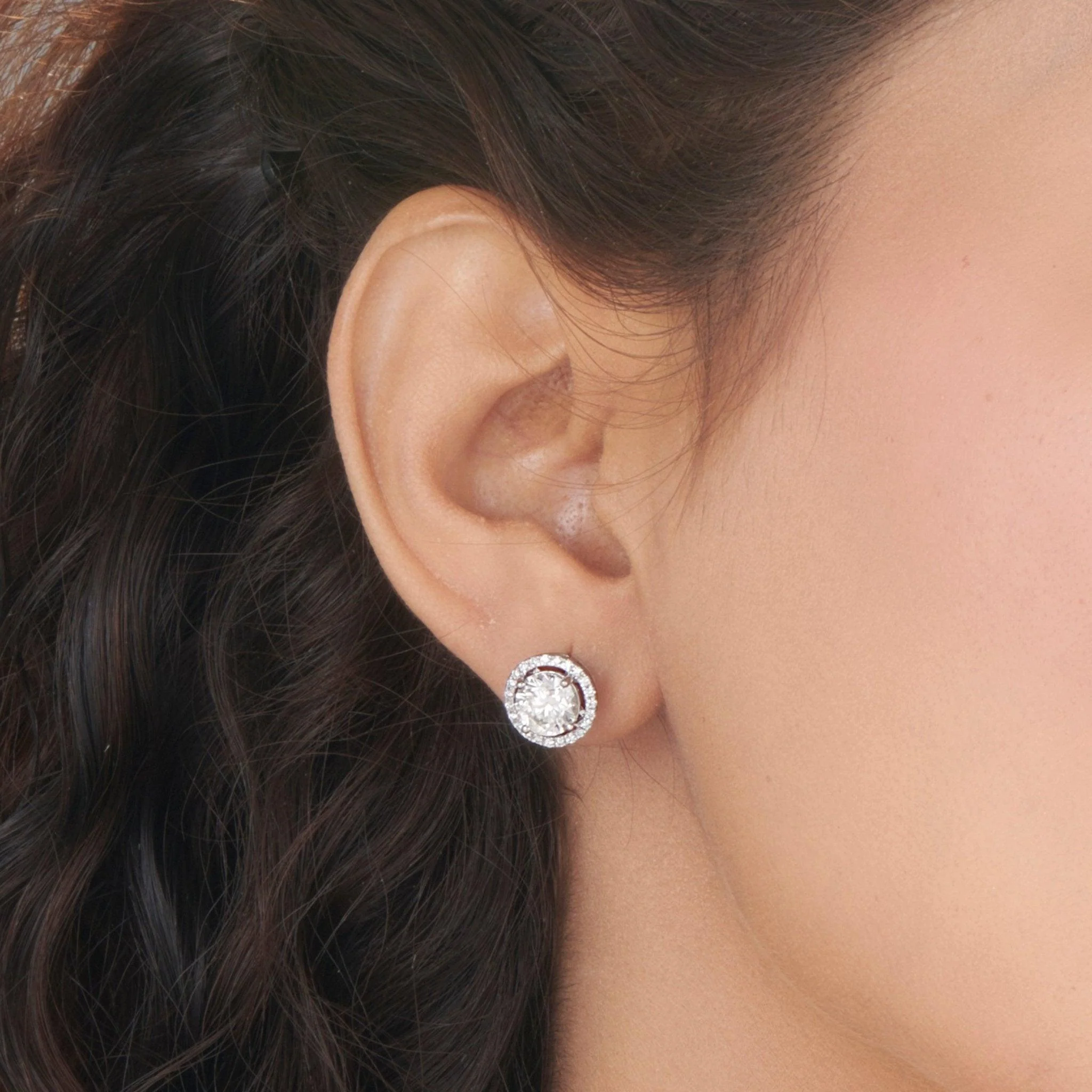 Solitaire Eternal Star Earrings - Image 3