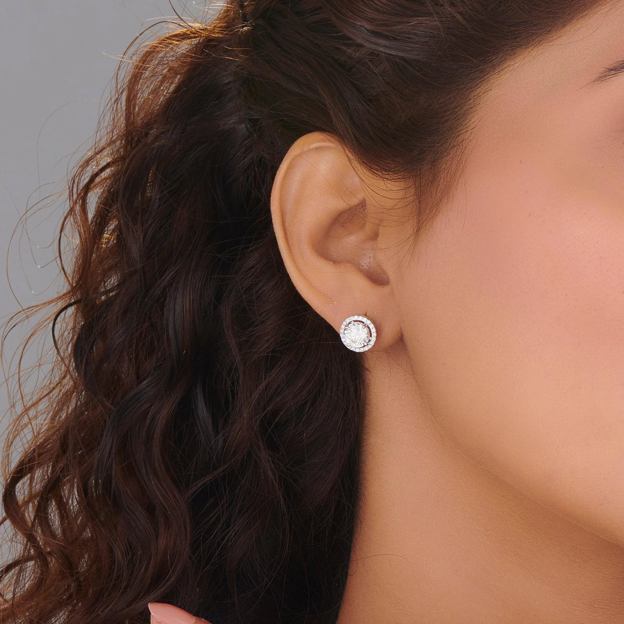 Solitaire Eternal Star Earrings - Image 4