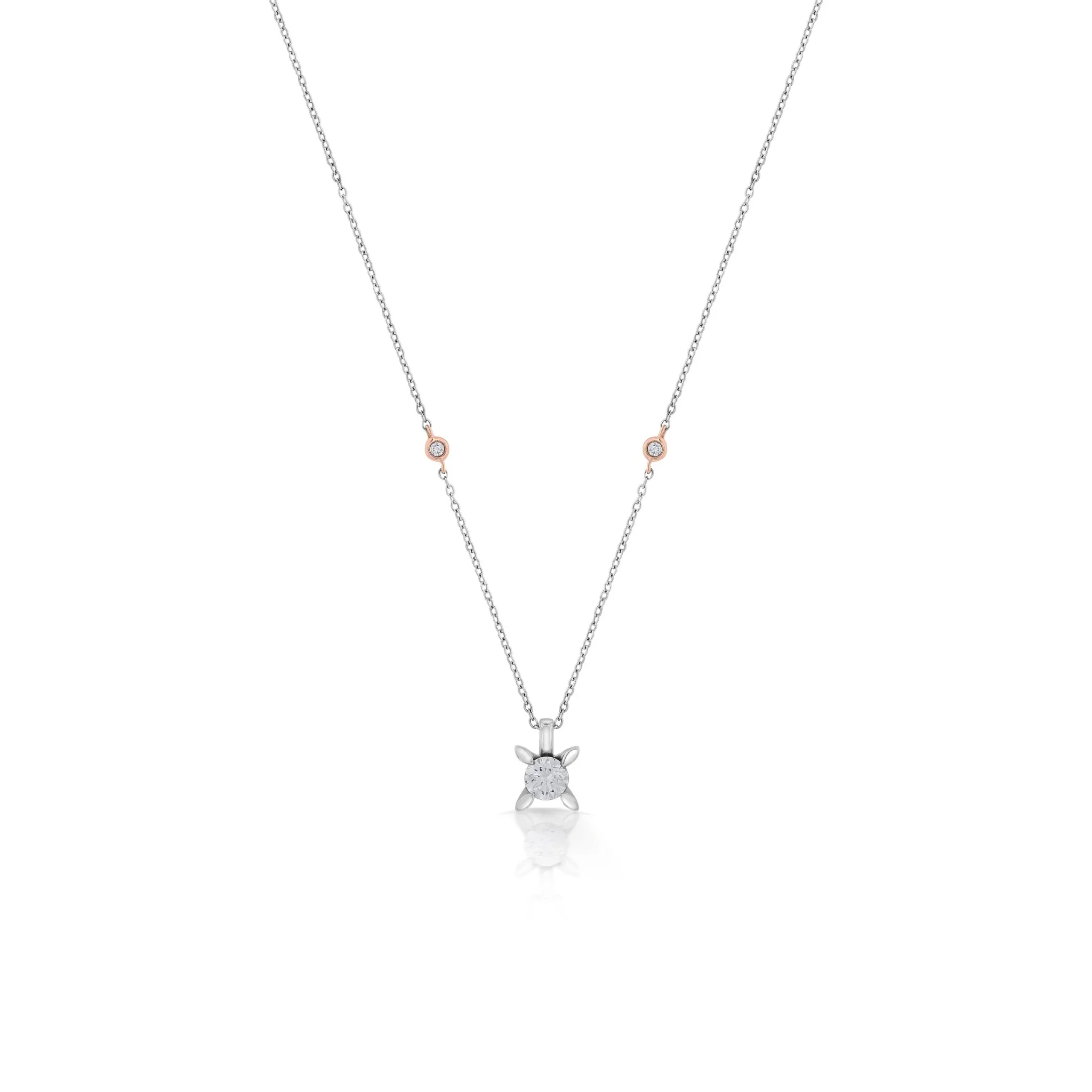 Solitaire Luna Spark Pendant