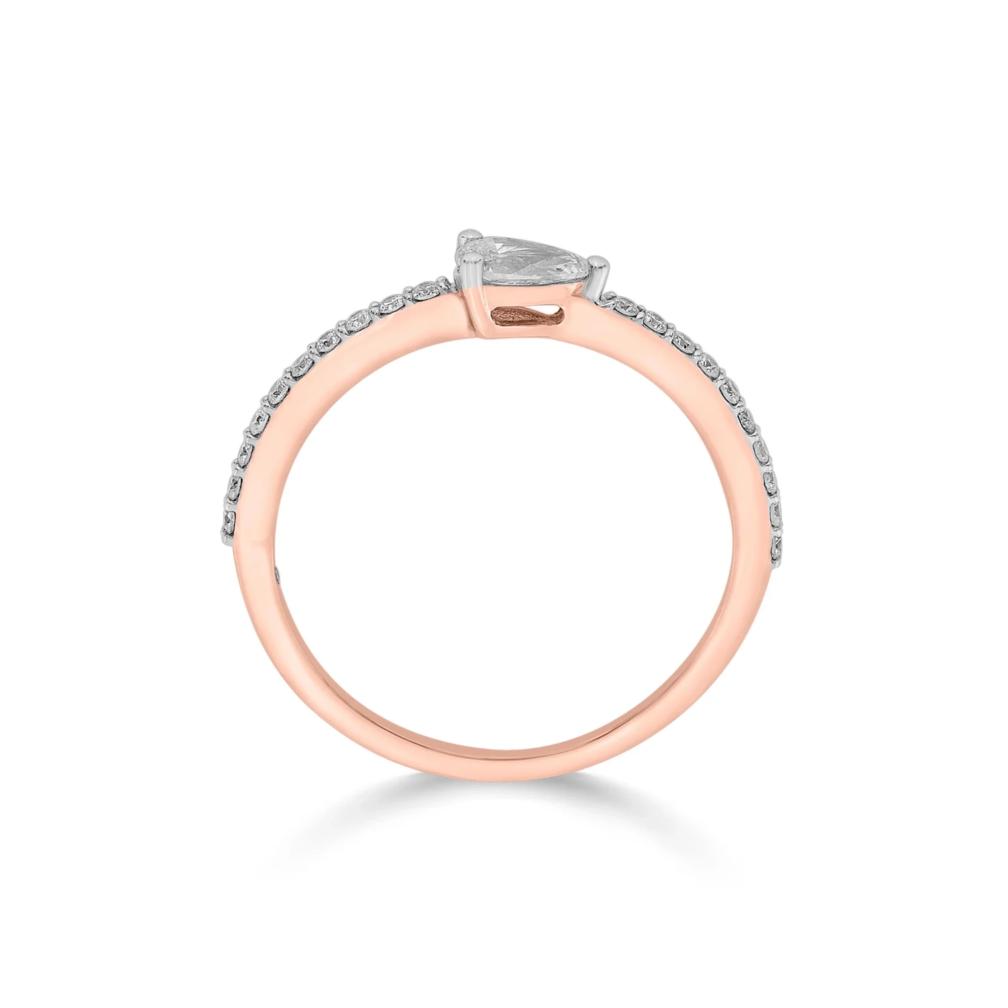 Solitaire Off-Center Grace Ring - Image 4