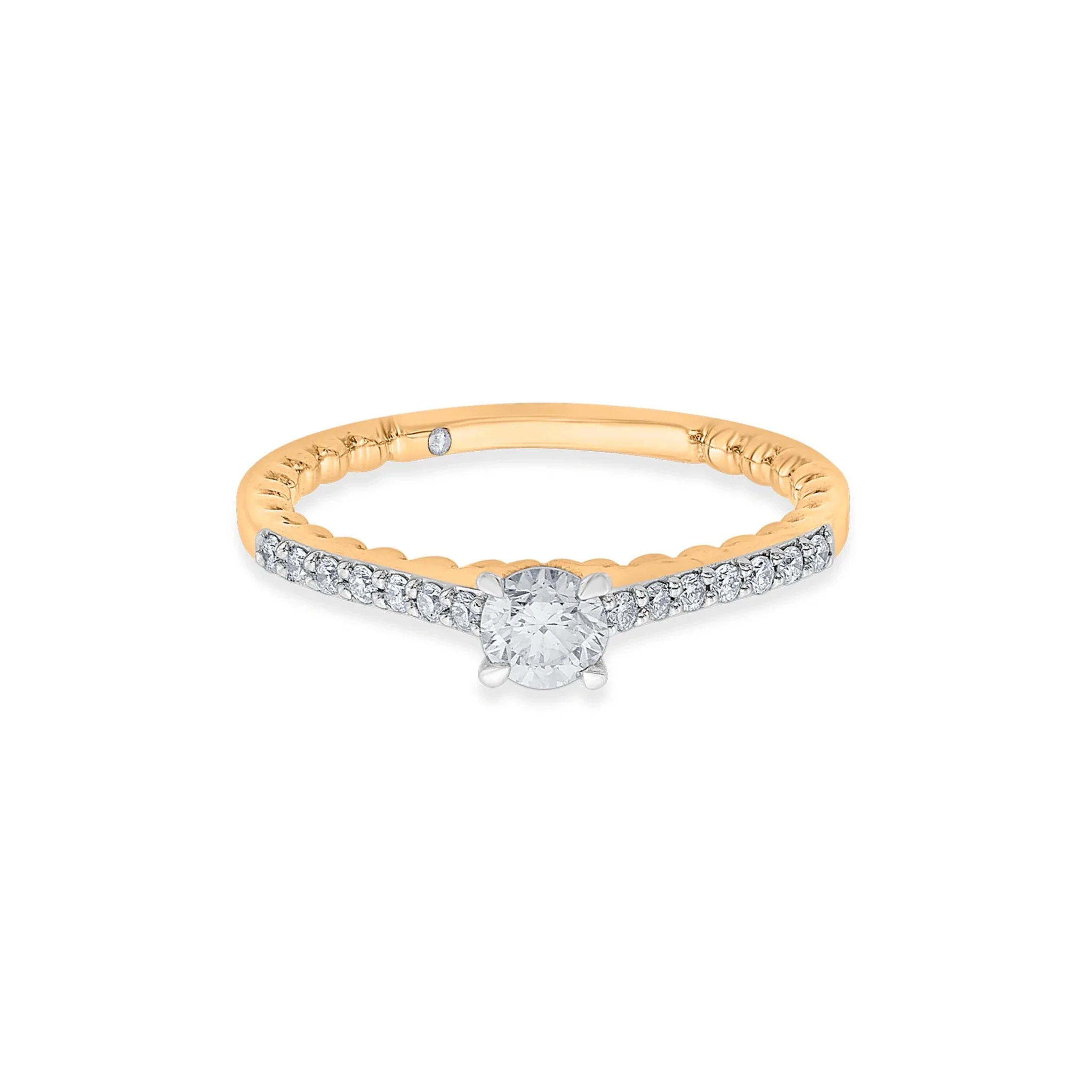 Solitaire Rope of Light Ring - Image 3