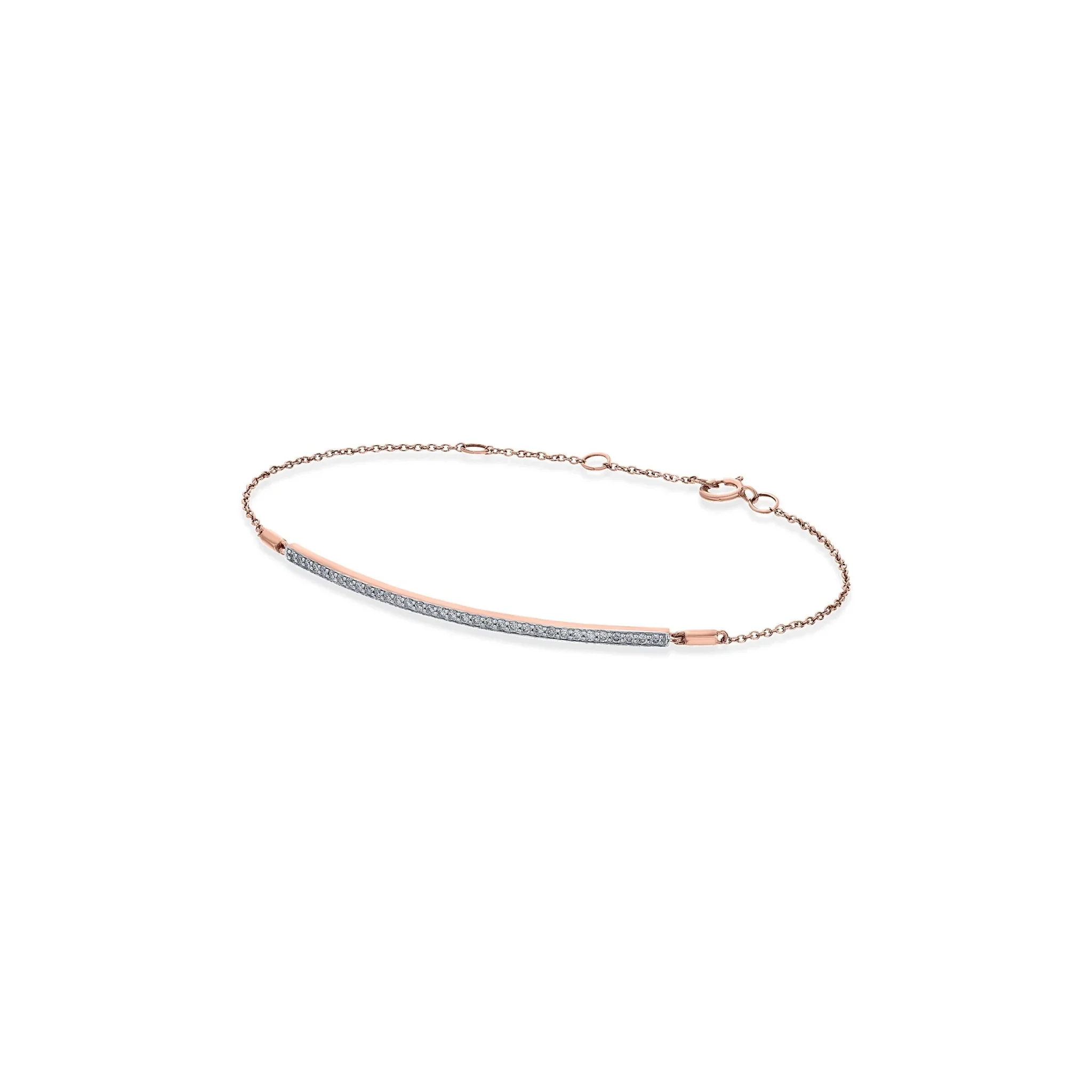 Solitaire Soft Spark Line Bracelet