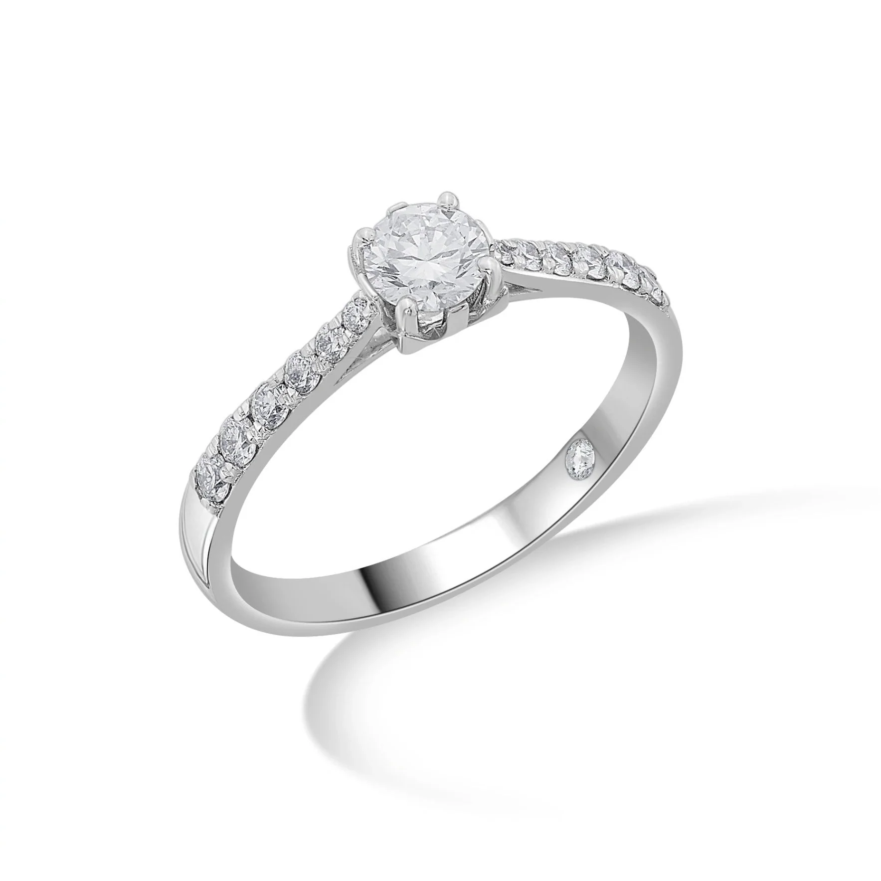 Solitaire Sparkle Promise Ring