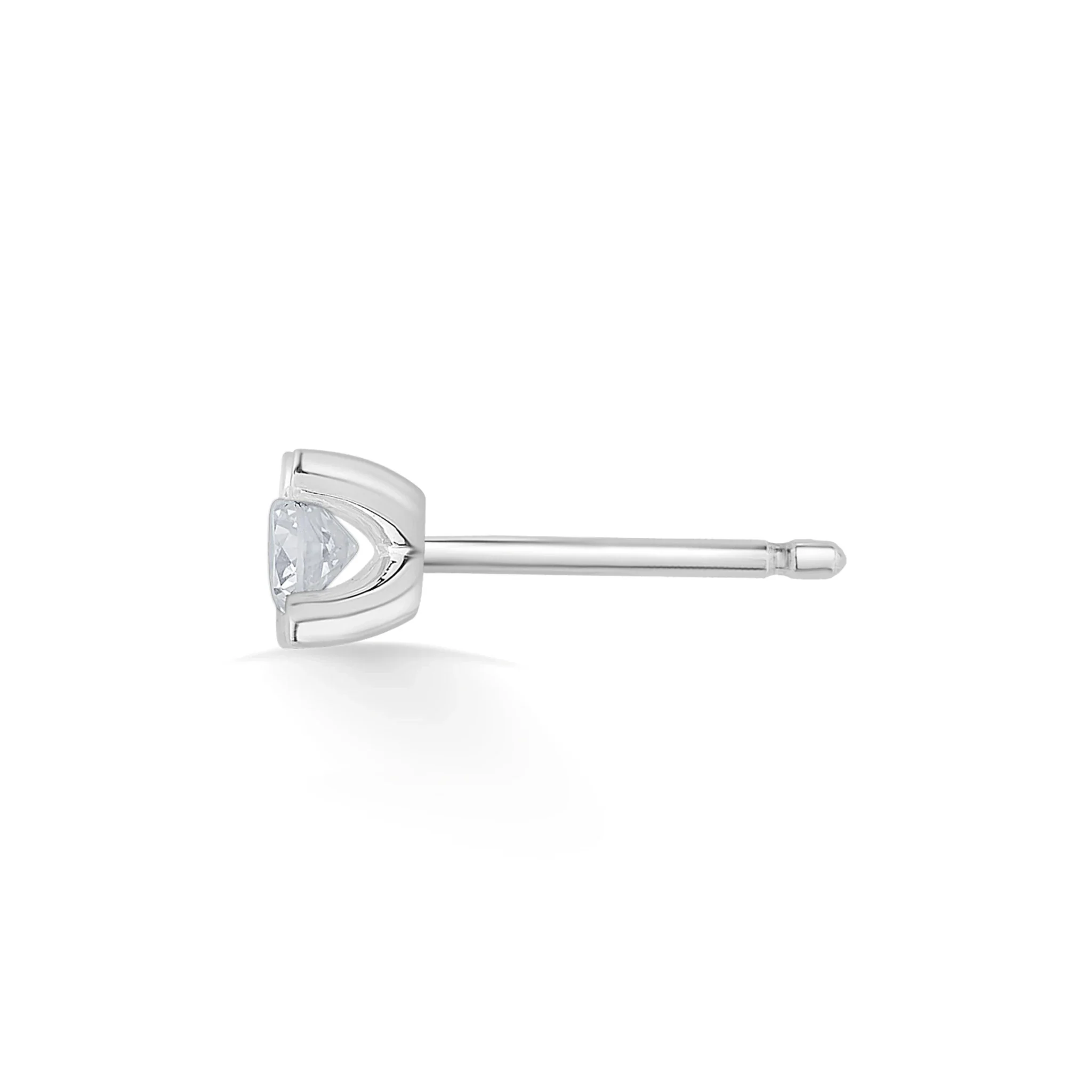 Solitaire SparklePetal Radiance Studs - Image 4