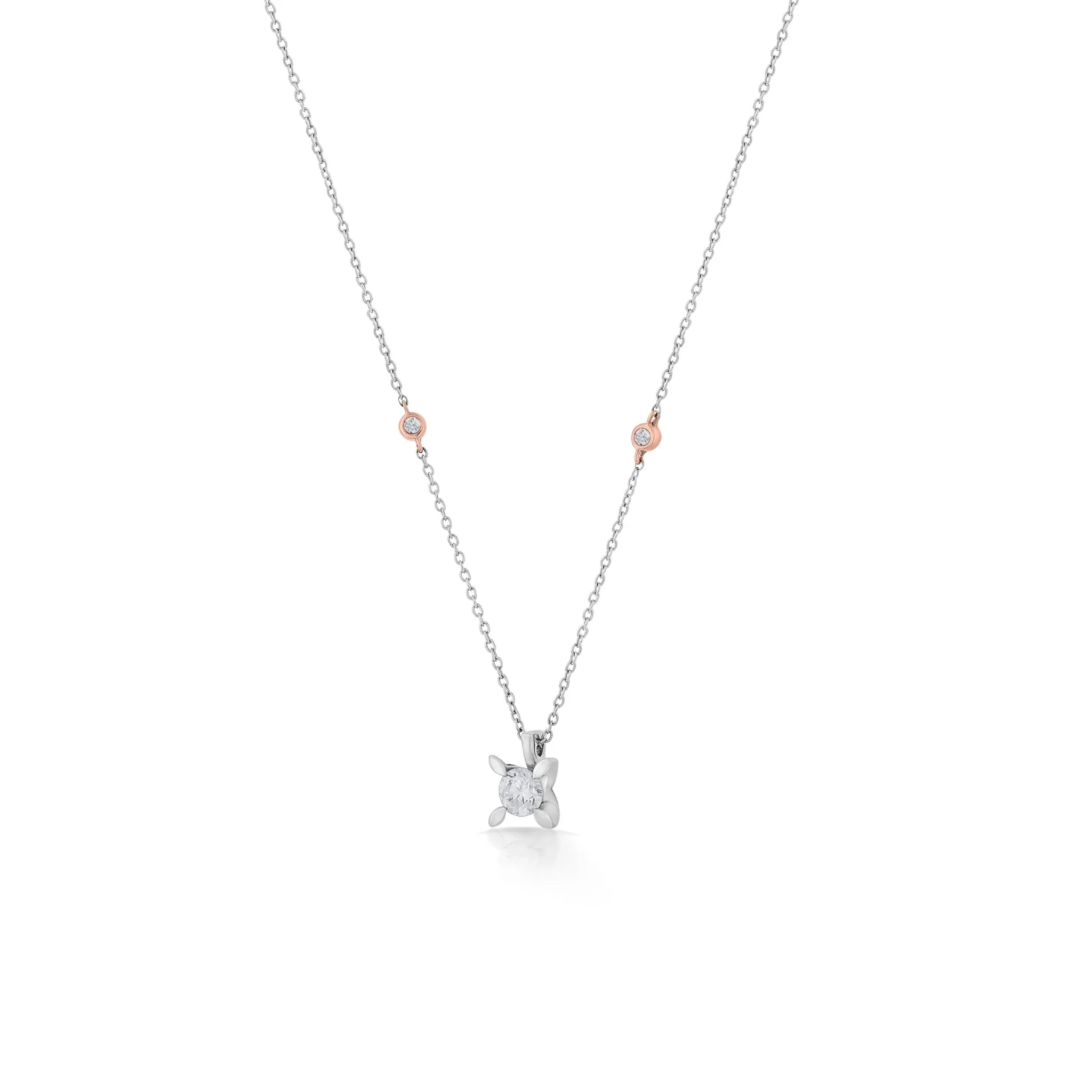 Solitaire Starlight Promise Pendant - Image 2