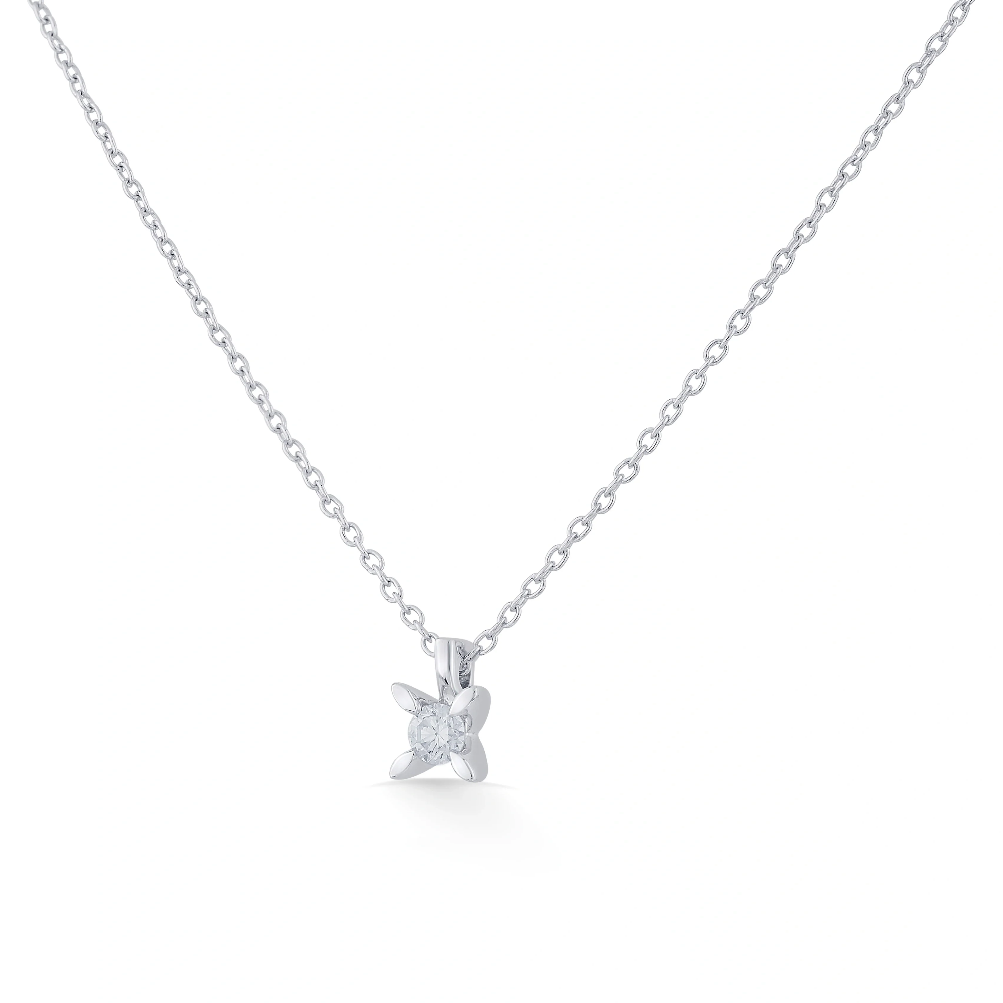 Solitaire Starlit Whisper Necklace - Image 2