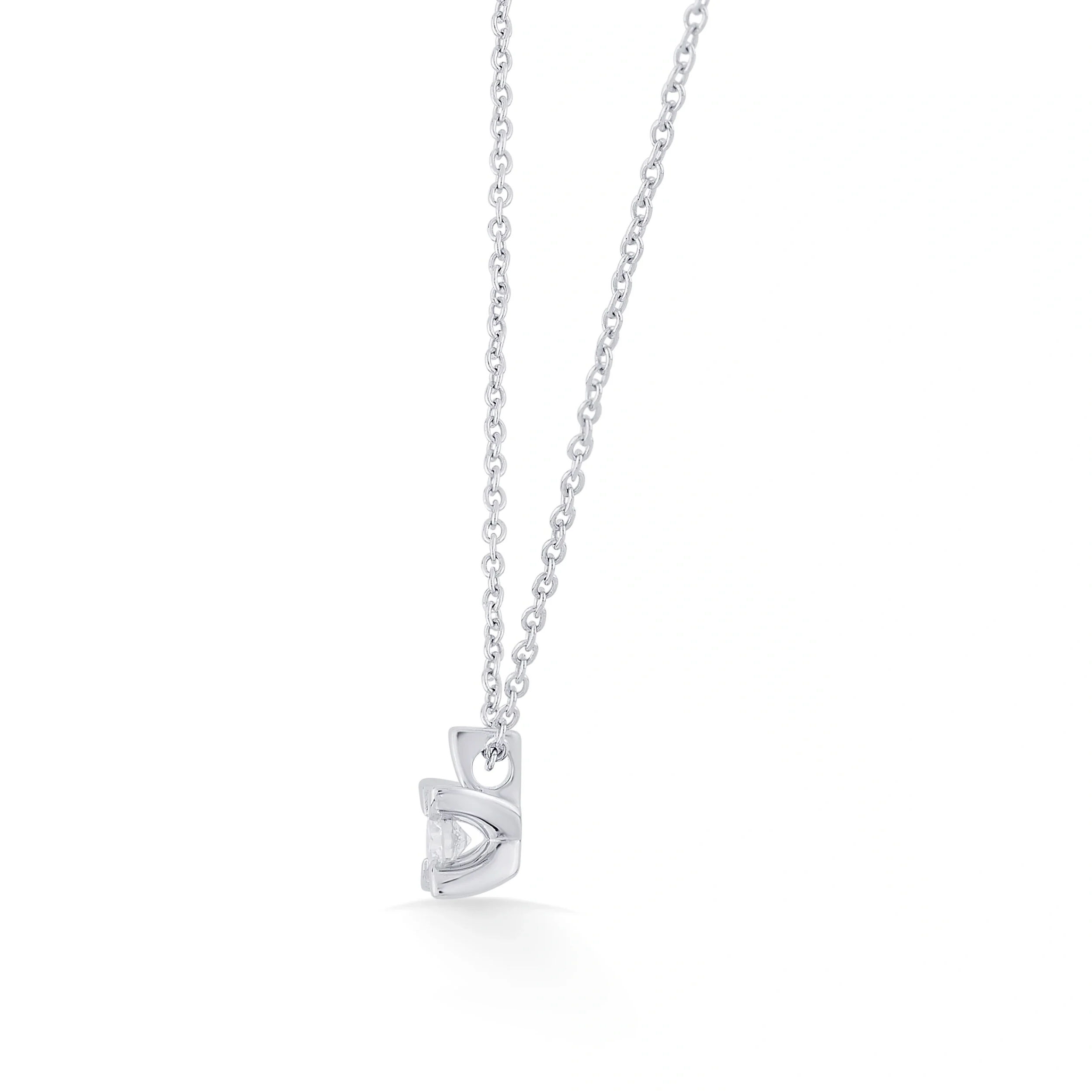 Solitaire Starlit Whisper Necklace - Image 3