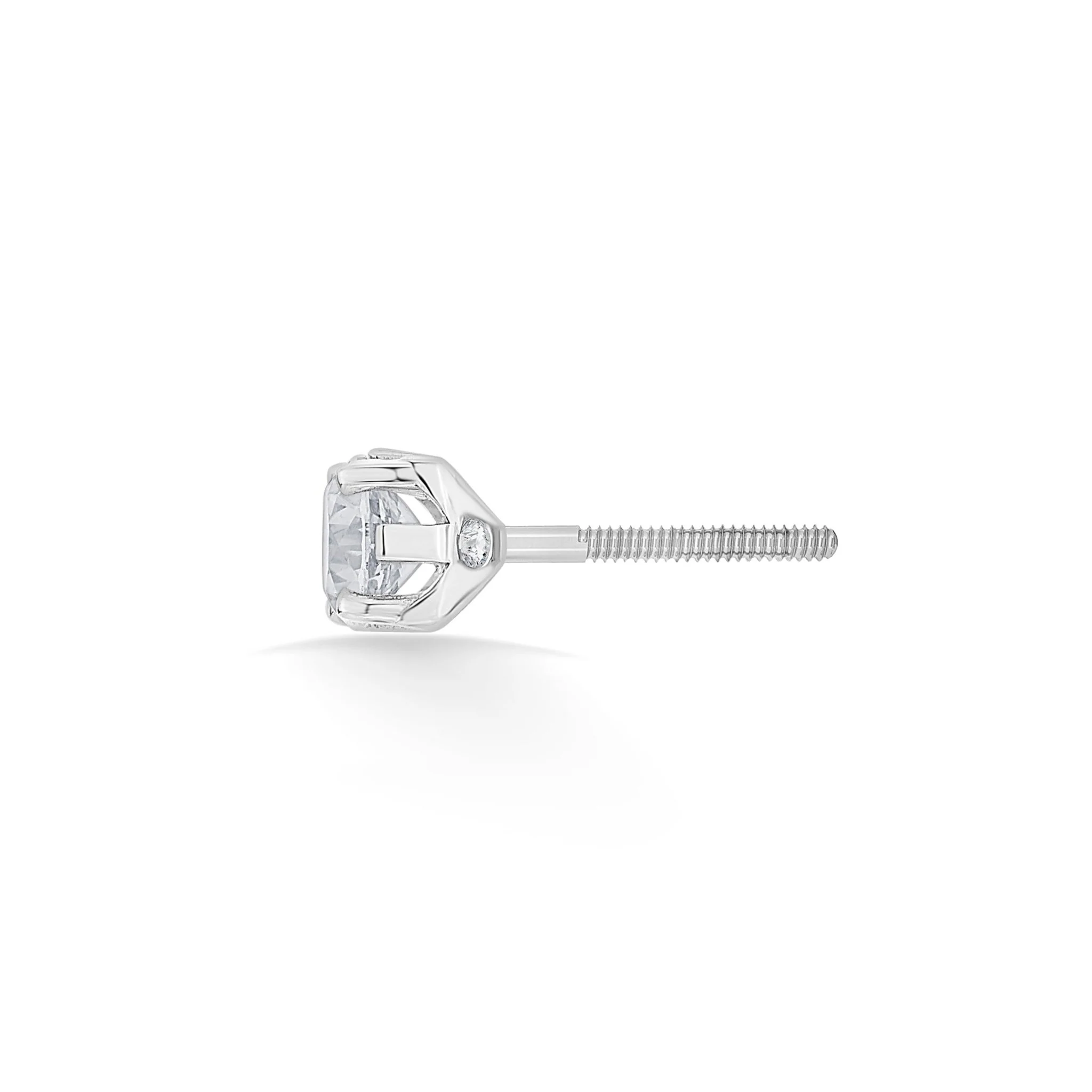 Solitaire Warm Brilliance Duo Earrings - Image 5