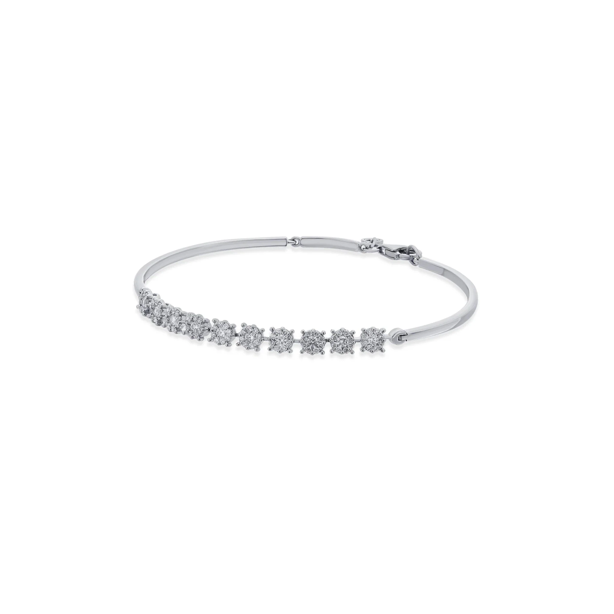 Solitaire White Sparkle Bracelet