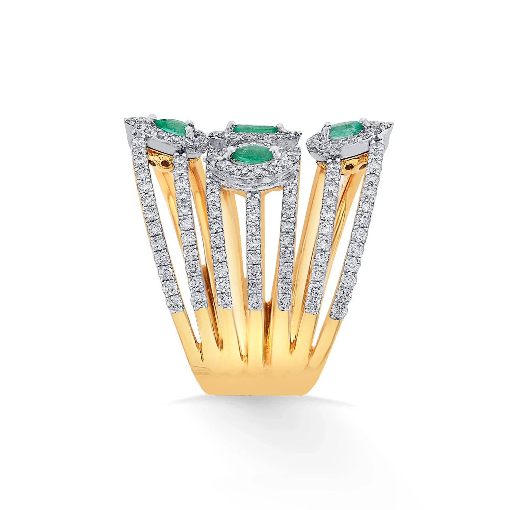 Toren Diamond Tiers Ring - Image 5