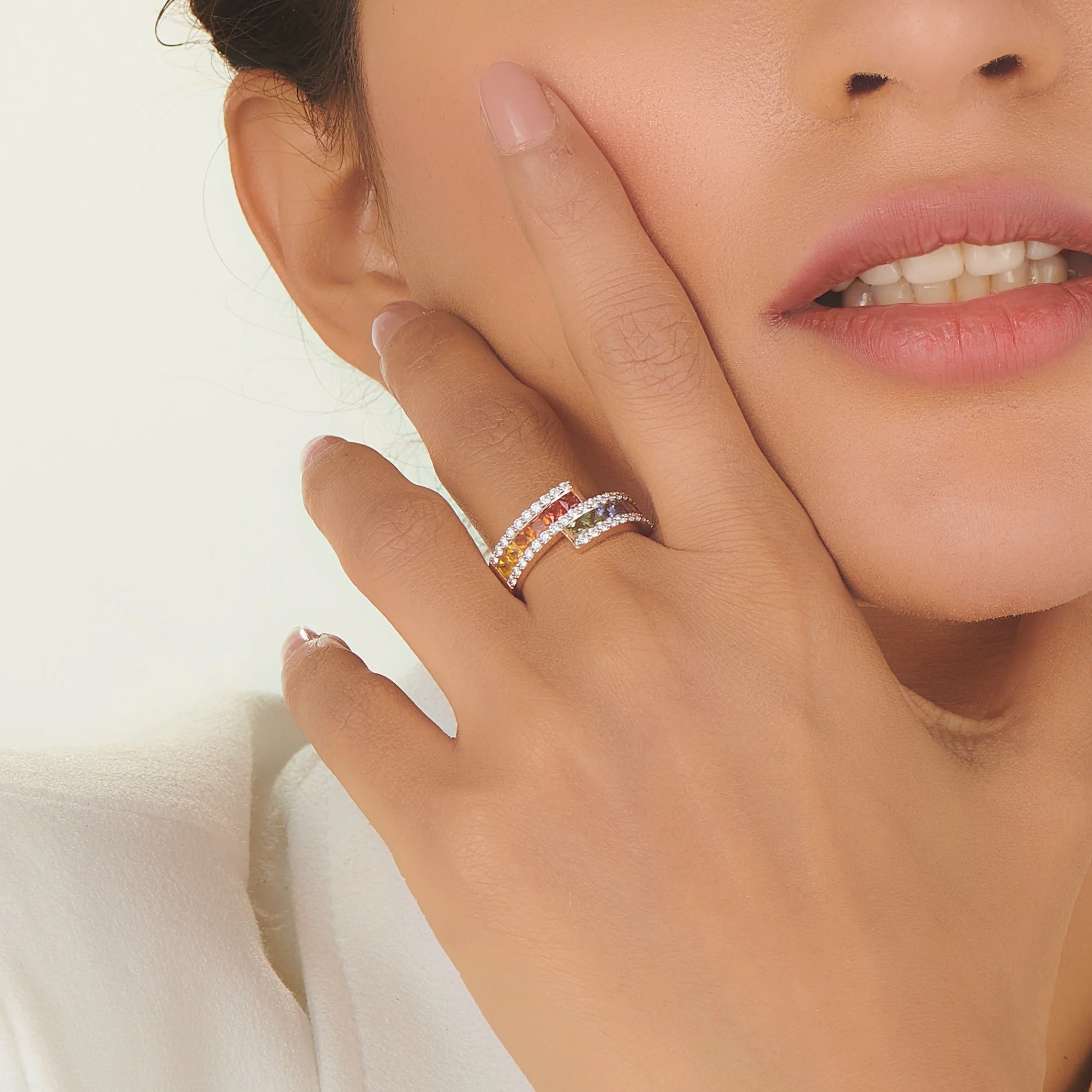 Toren Euphoria Shine Ring - Image 2
