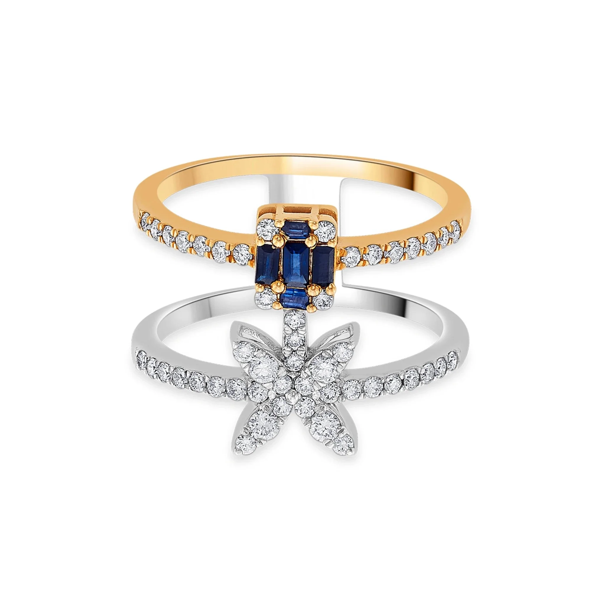 Toren Flutter & Flow Stack Ring - Image 3