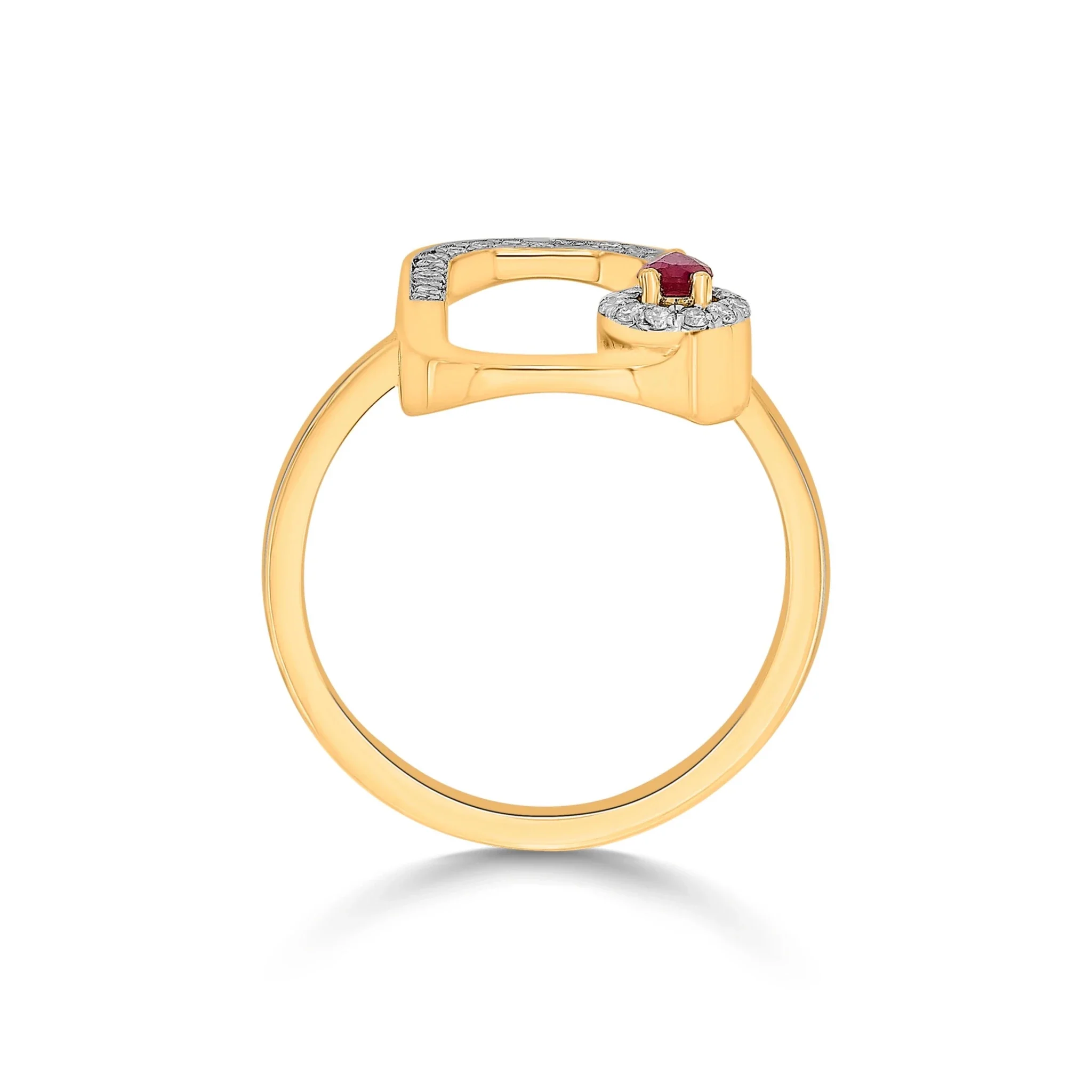 Toren Pear Drop Luxe Ring - Image 4