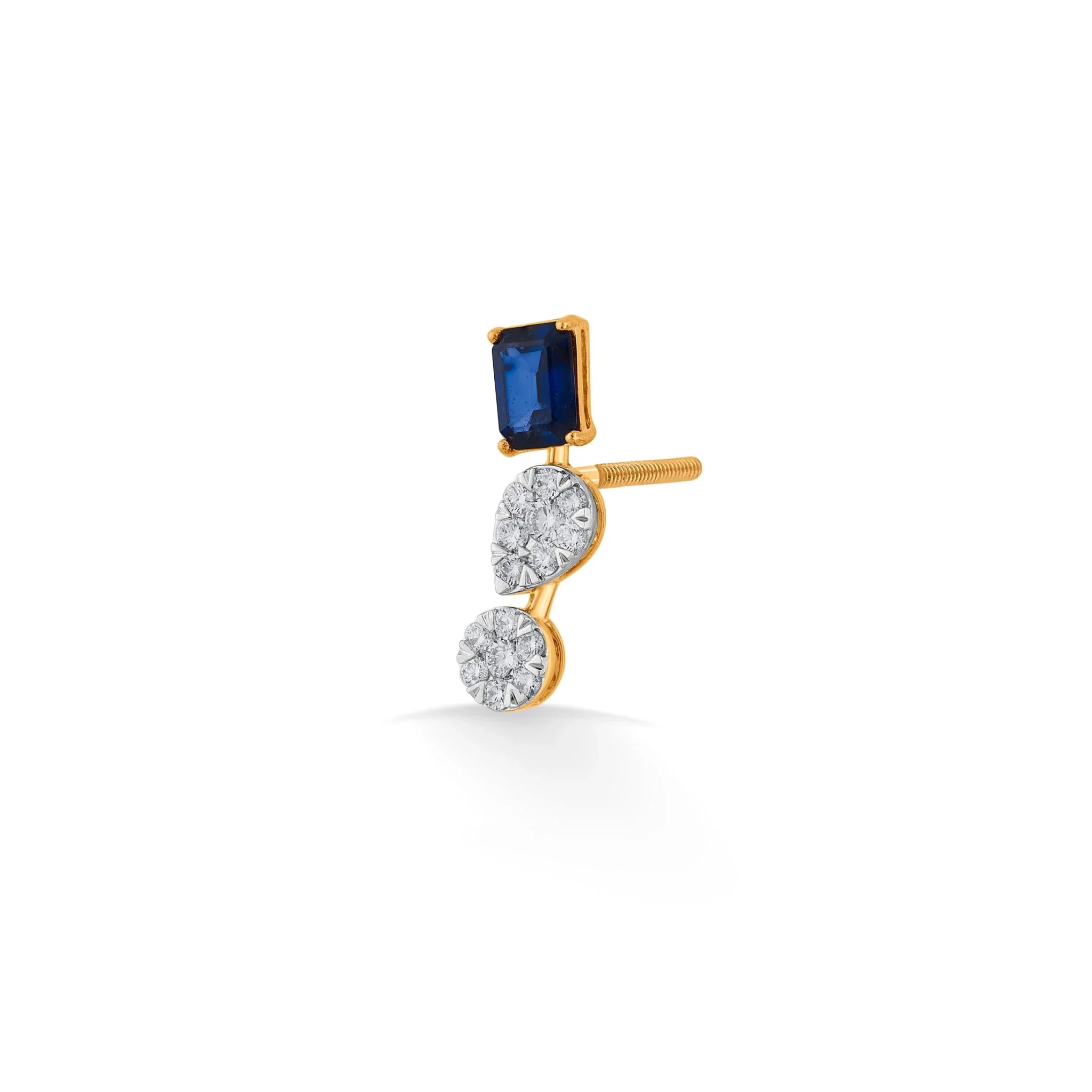 Toren Sapphire Cascade Drops - Image 2