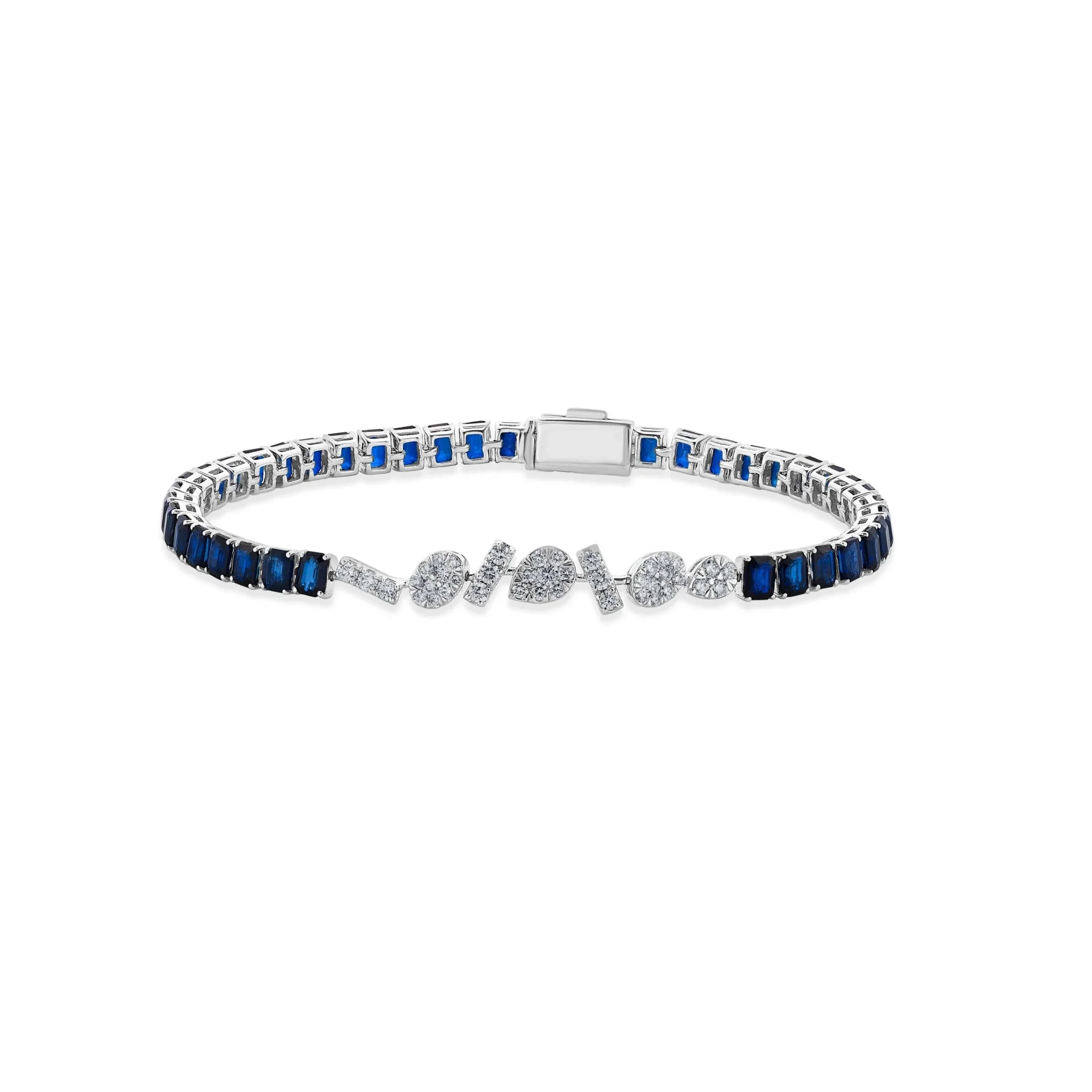 Toren Sapphire Rhythm Bracelet - Image 2