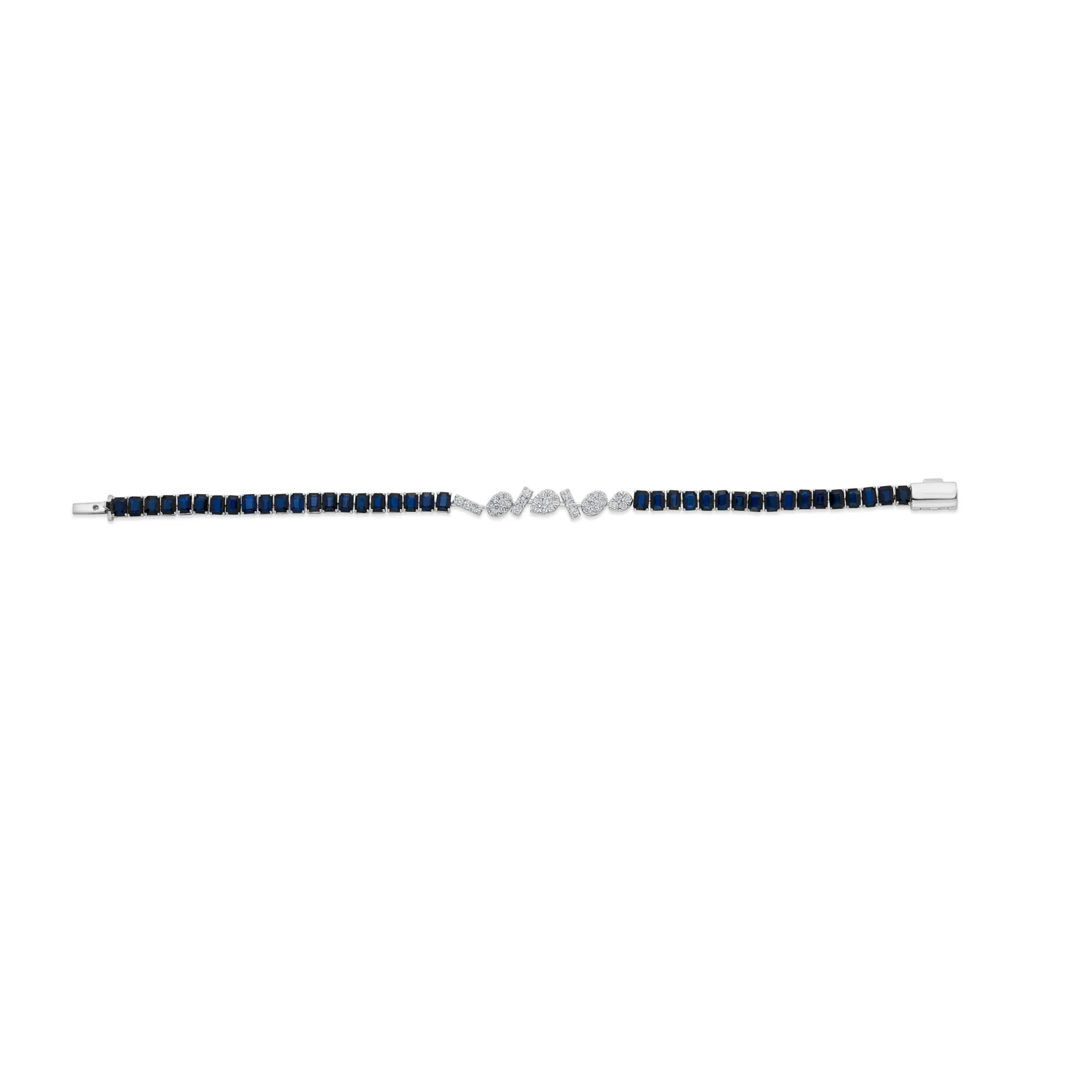 Toren Sapphire Rhythm Bracelet - Image 3