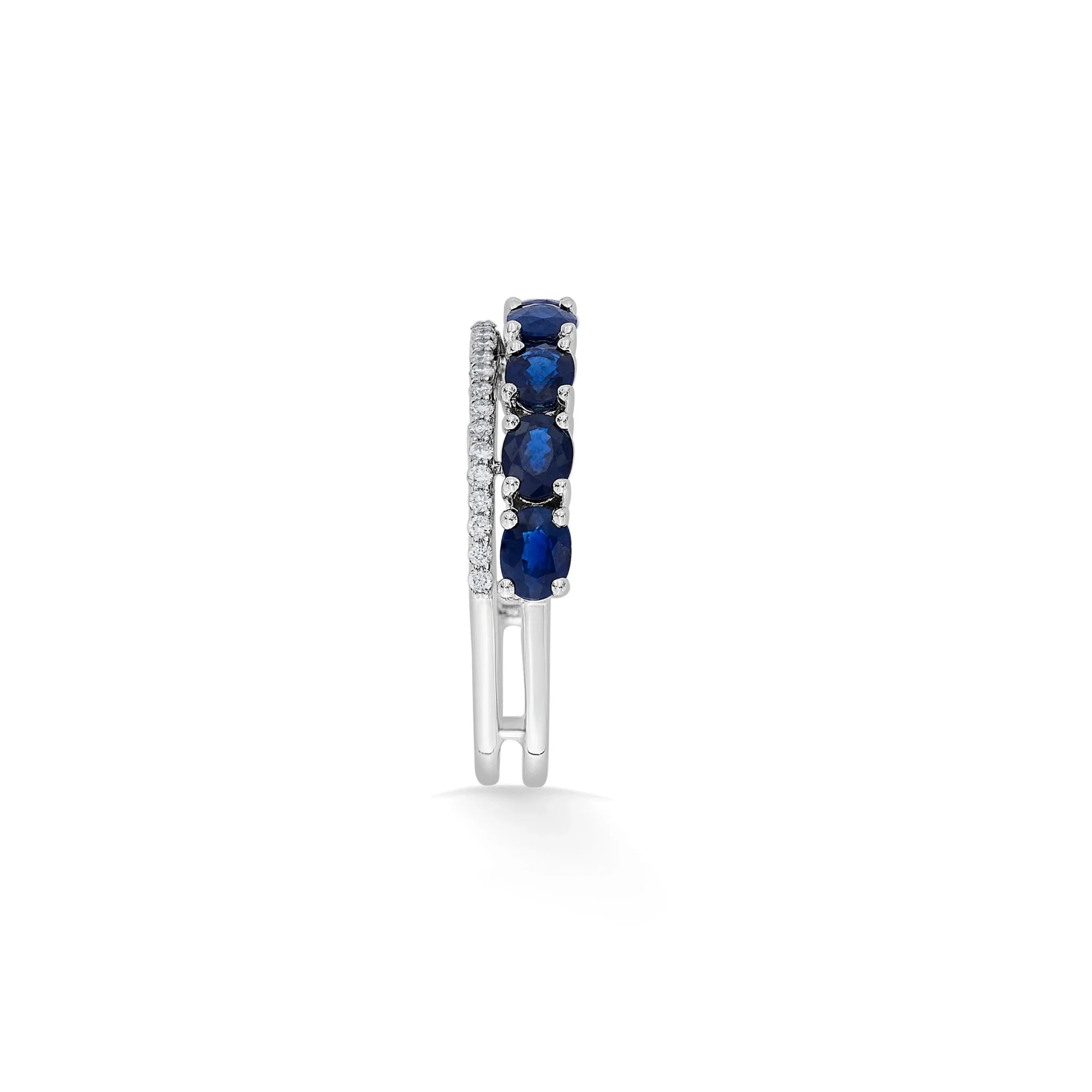 Toren Sapphire Serenade Band Ring - Image 3