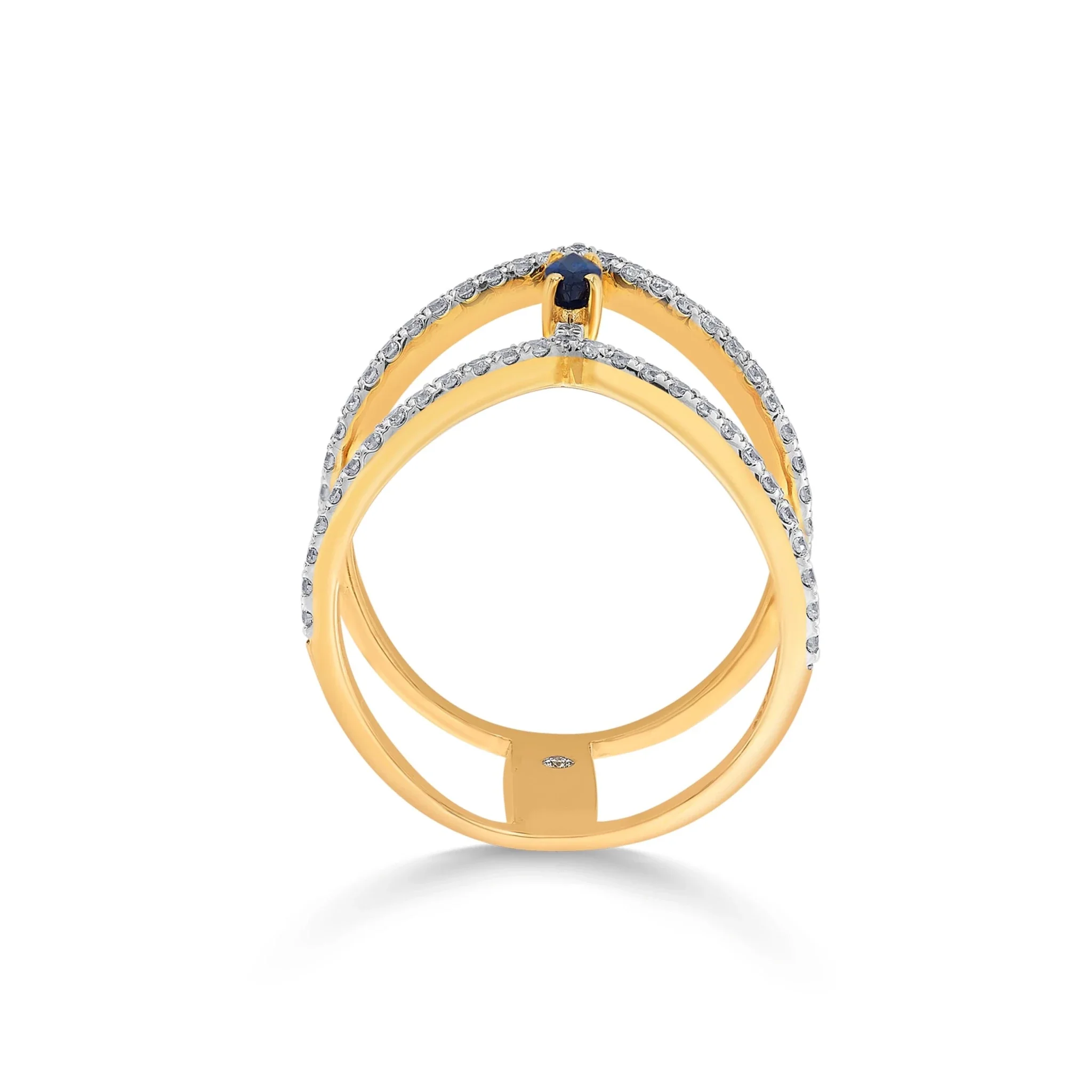 Toren Sapphire Vortex Ring - Image 4