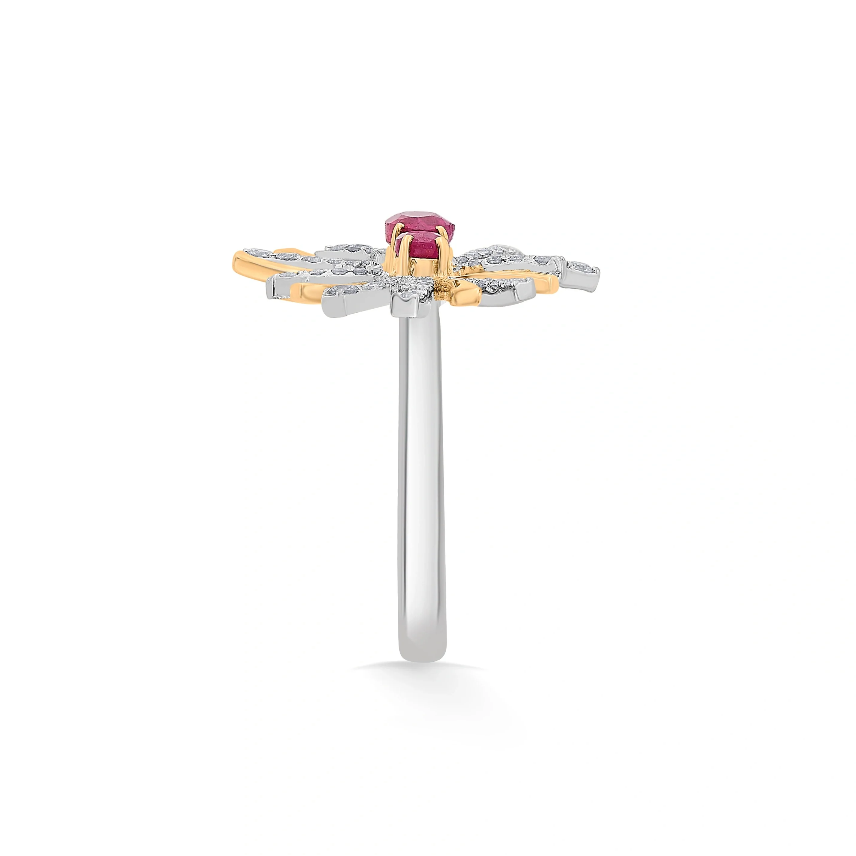 Toren Starburst Gem Split Ring - Image 4