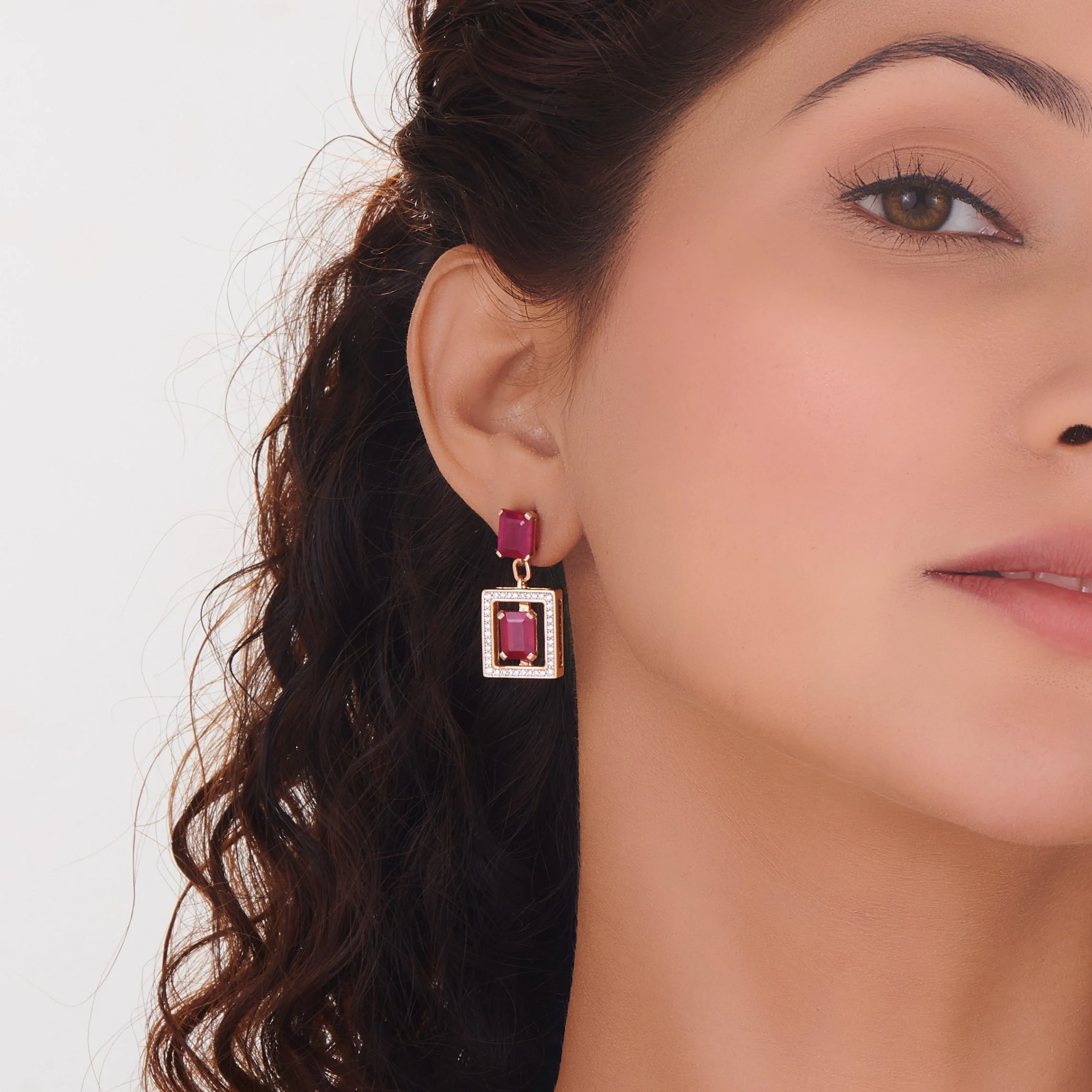 Toren Urbane Geometry Earrings - Image 2