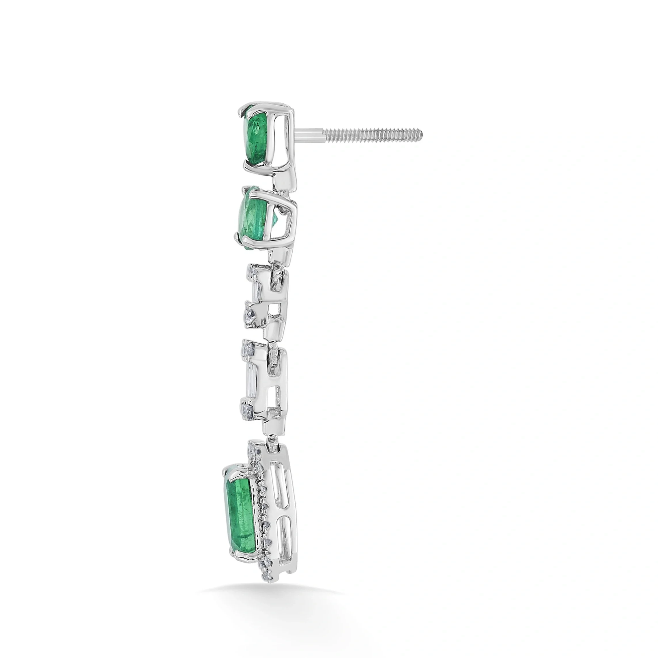 Tryst Emerald Affair Glow Earrings - Image 3