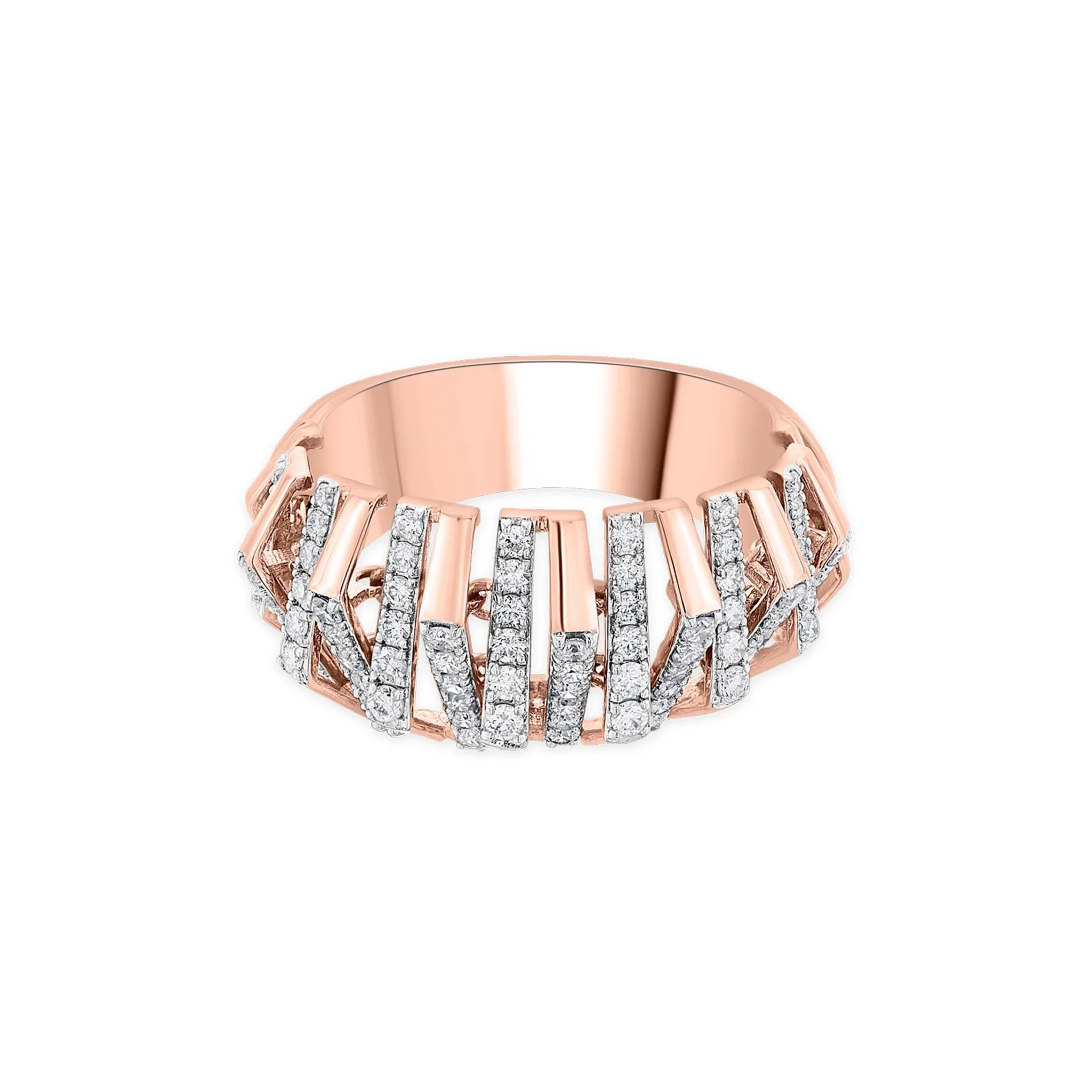 Tryst Glitz-Grid Ring - Image 2