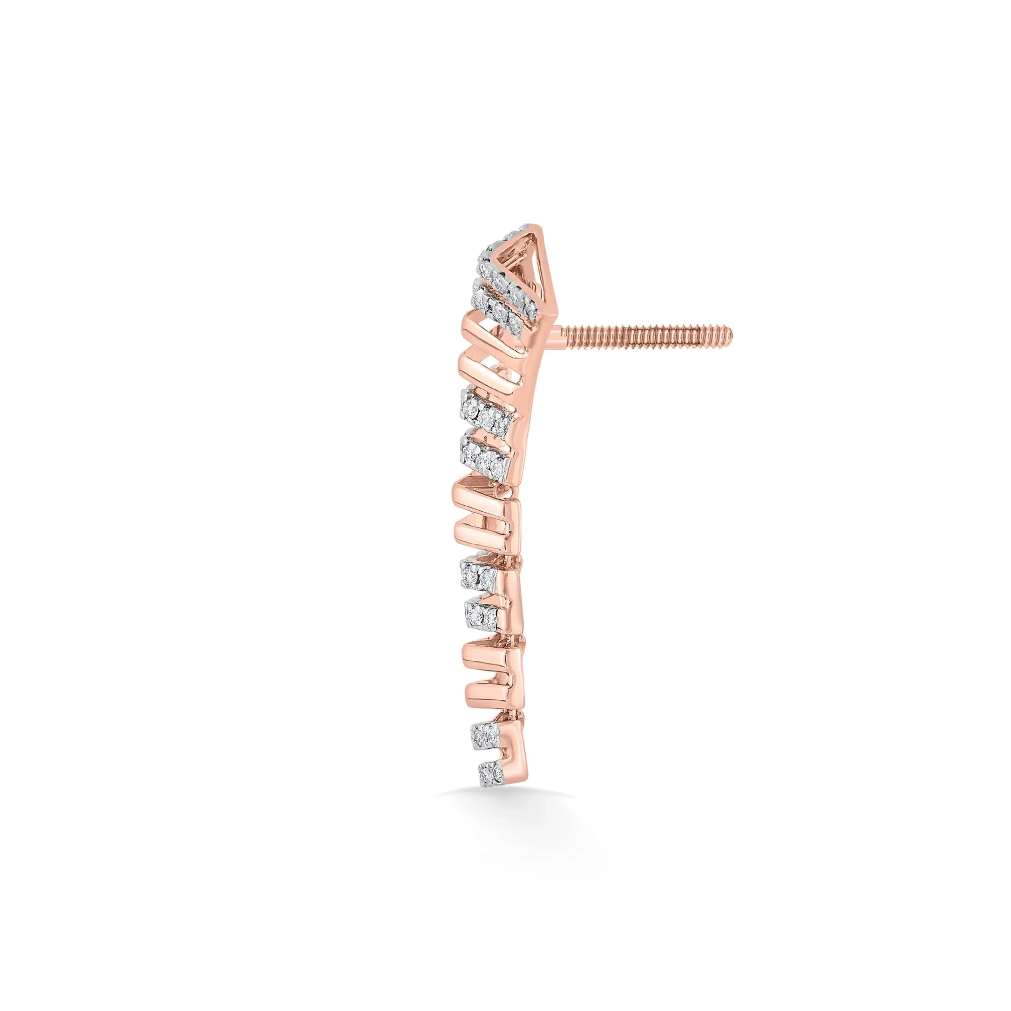 Tryst Modern Contour Earrings - Image 3