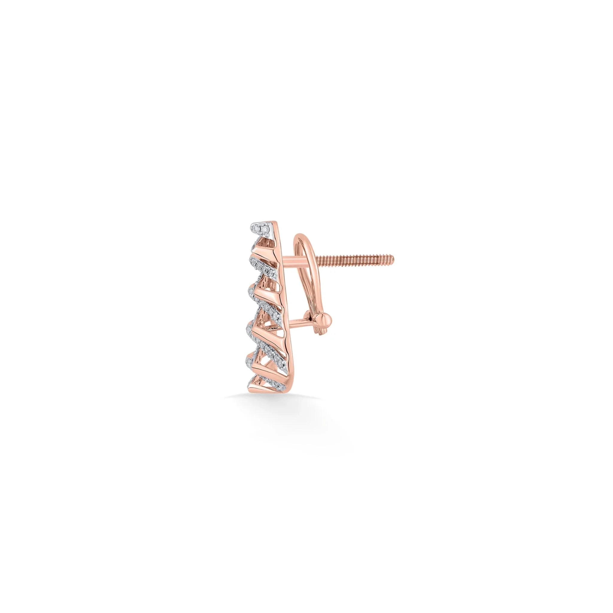 Tryst Modern Glint Earrings - Image 3