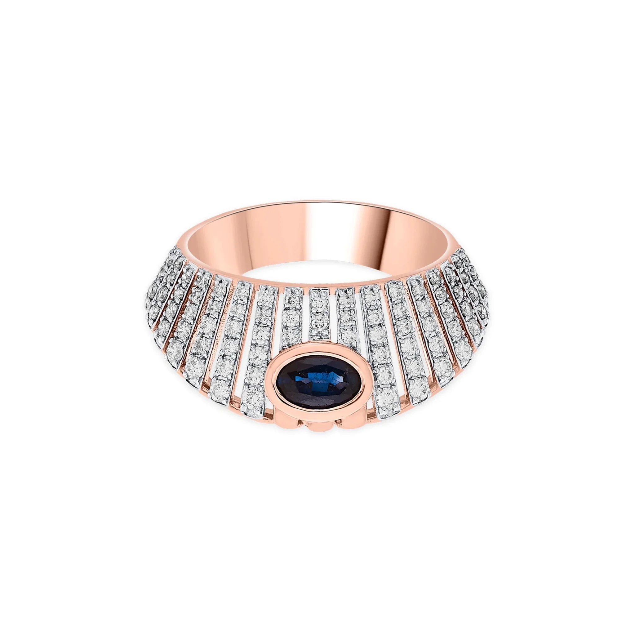 Tryst Radiant Tiered Sapphire Ring - Image 2