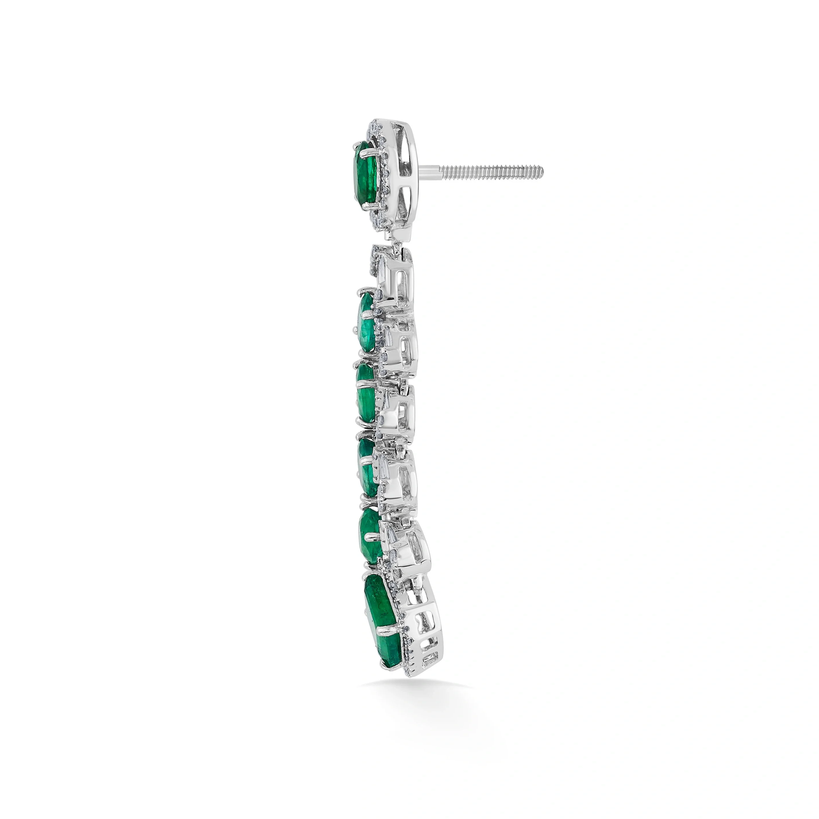 Tryst Verdant Vogue Cascade Earrings - Image 3